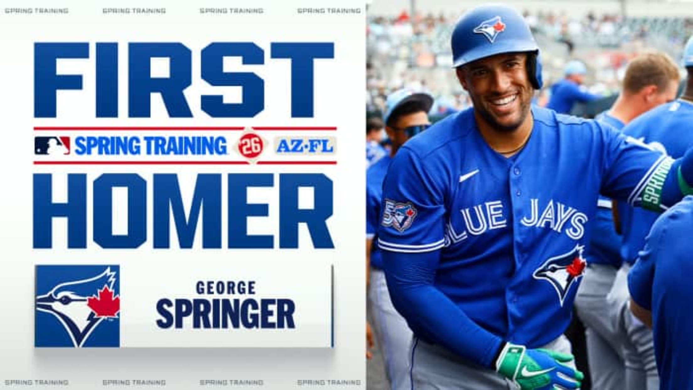 George Springer's leadoff home run