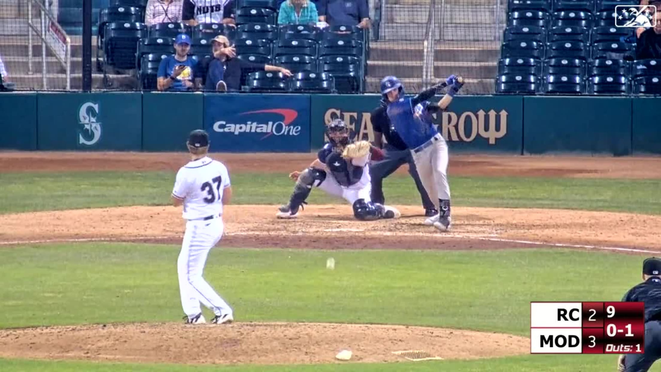 Kyle Nevin's go-ahead knock
