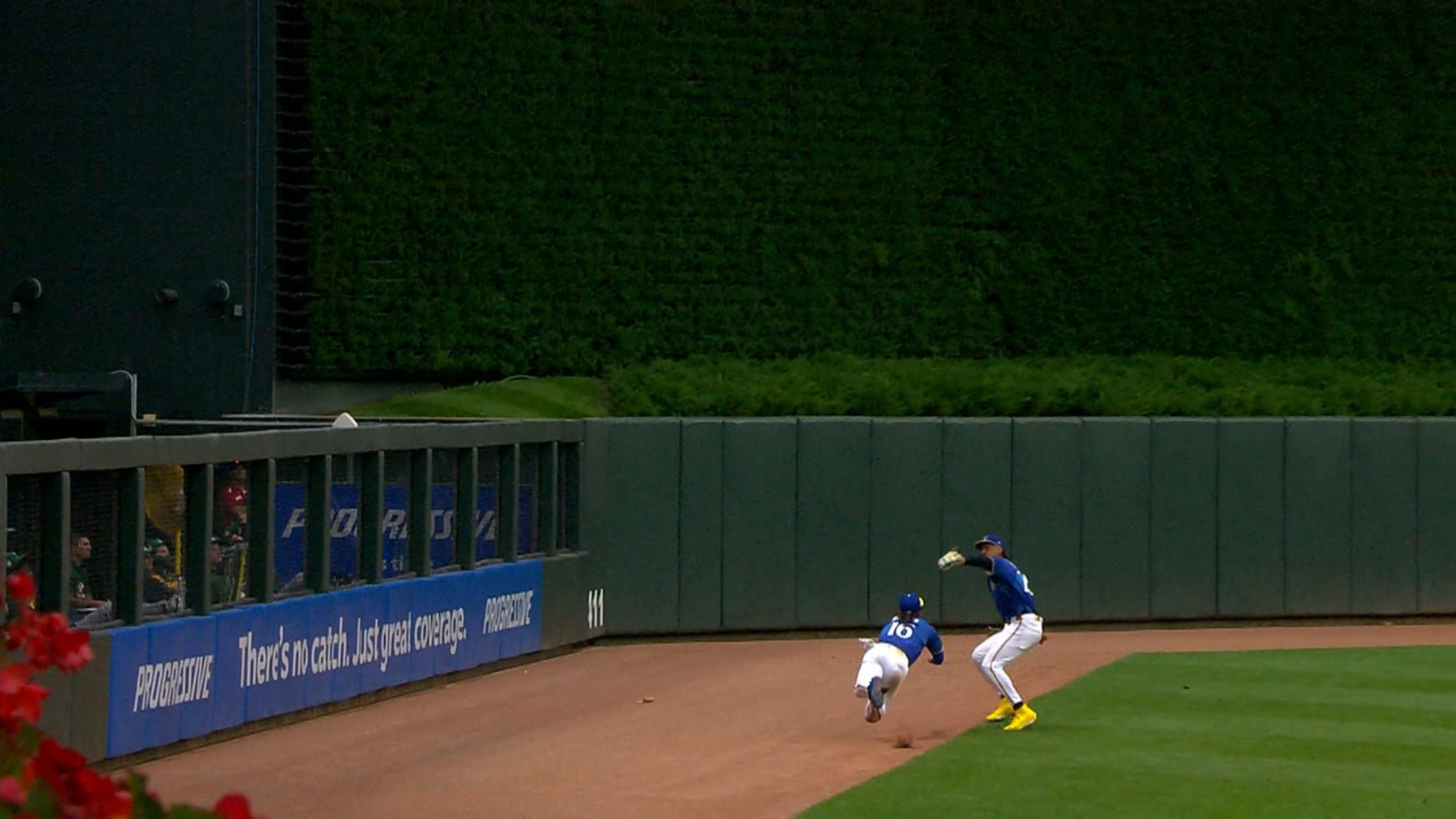Gran atrapada de Byron Buxton 