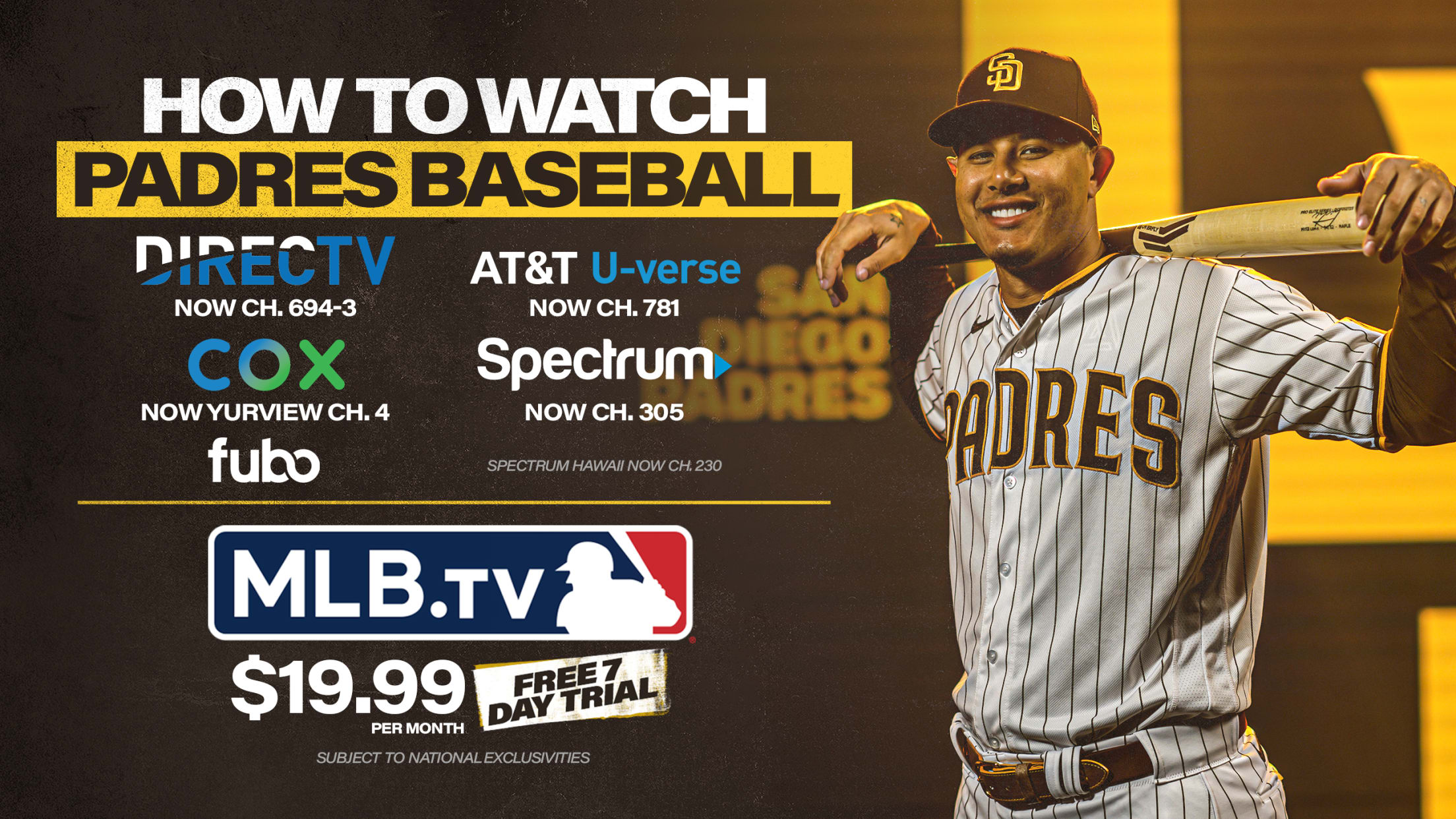 Padres Games How to Watch San Diego Padres