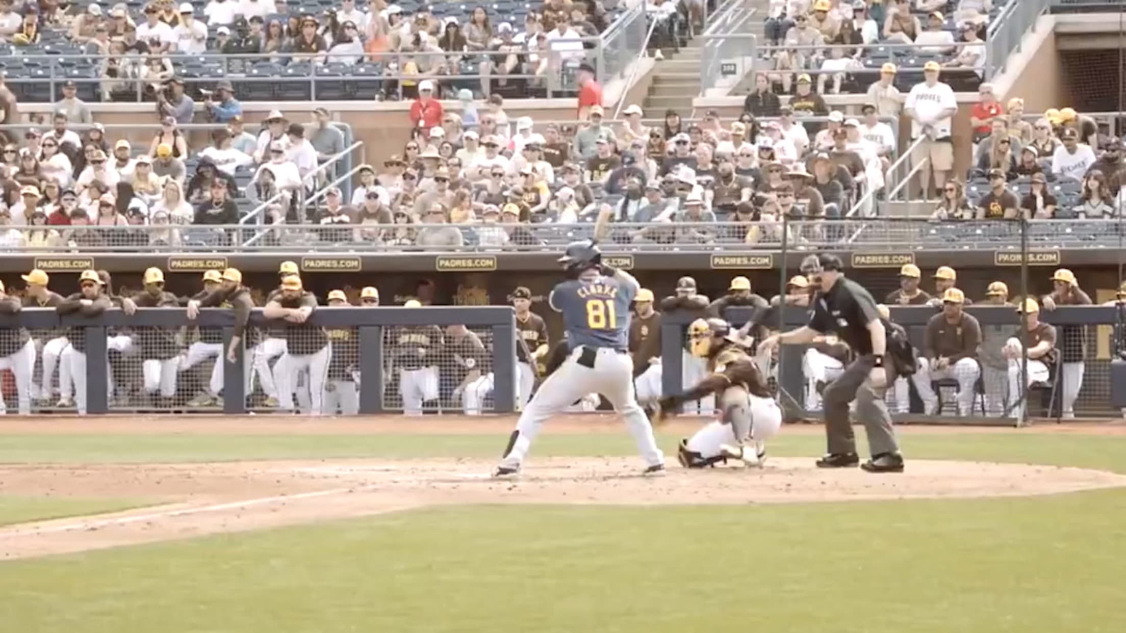 Wes Clarke crushes two home runs vs. the Padres
