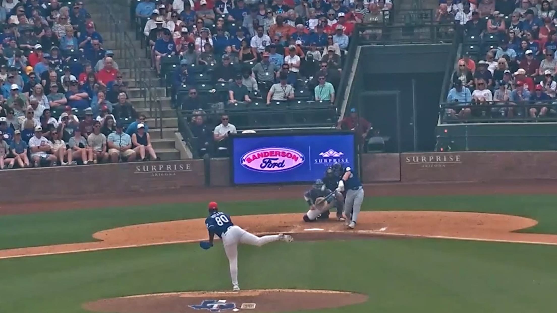 Matt Shaw's solo home run 