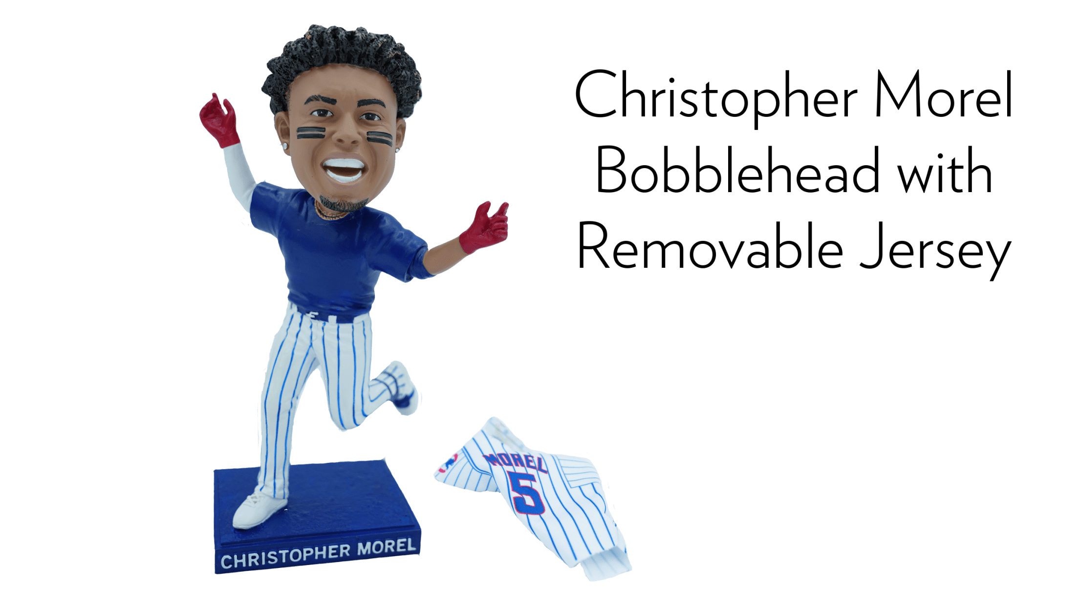 シカゴ・カブス クリストファー・モレル 首振り人形Bobblehead シカゴ・カブス クリストファー・モレル 首振り人形Bobblehead