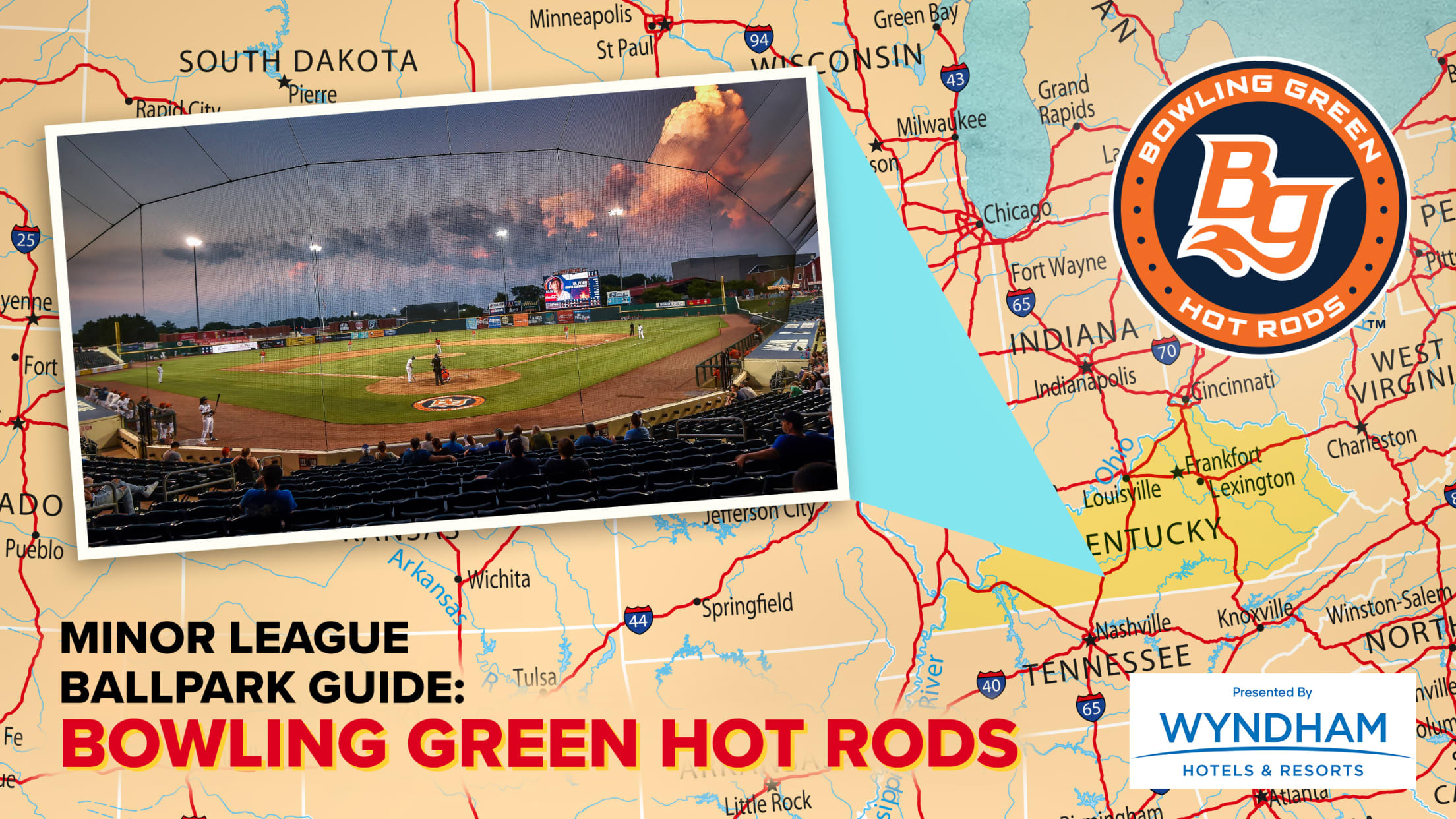 Bowling Green HotRods Presents 2022 Logos And Uniforms