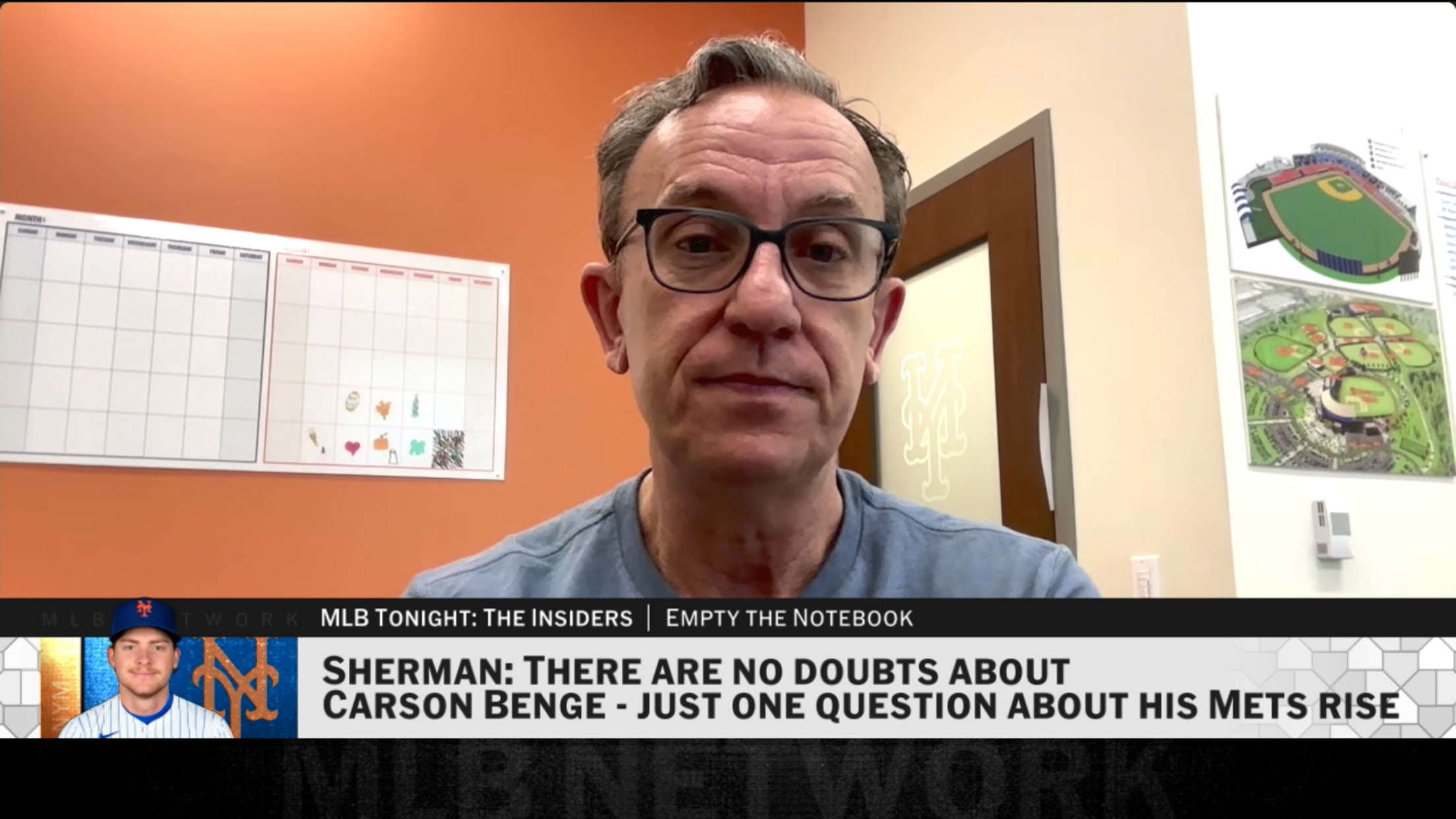 Joel Sherman on Mets' plans for Carson Benge