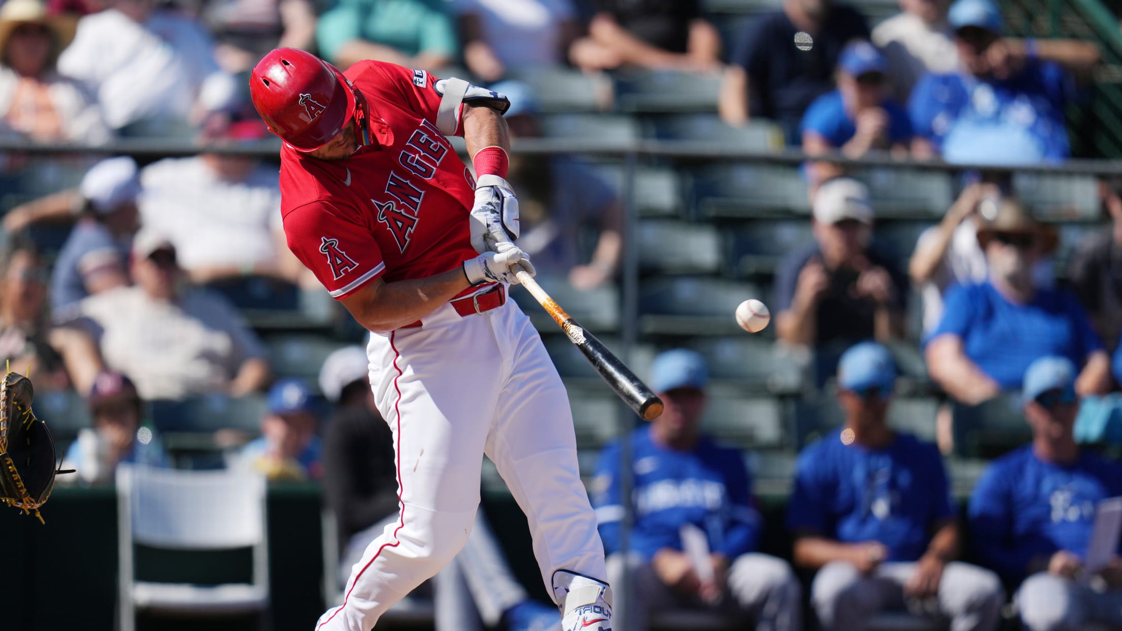 Mike Trout's RBI single
