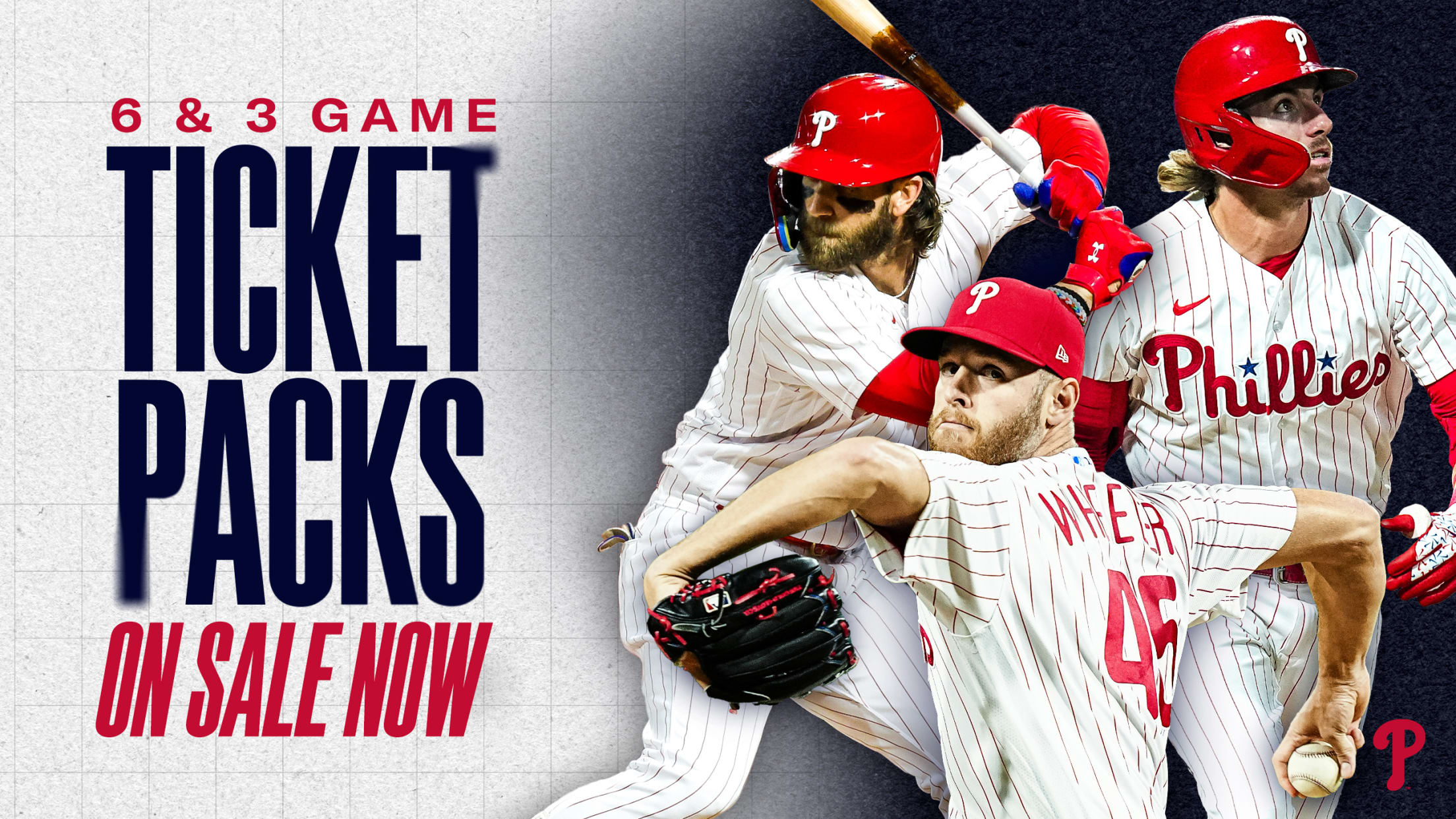 Phillies Six & Three Game Packs Philadelphia Phillies