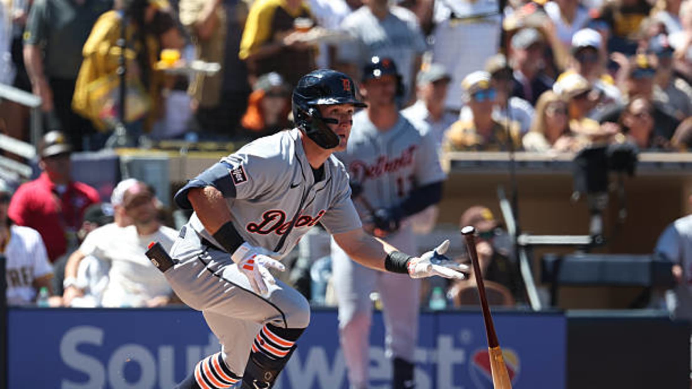 Kevin McGonigle's first career hit drives in two runs