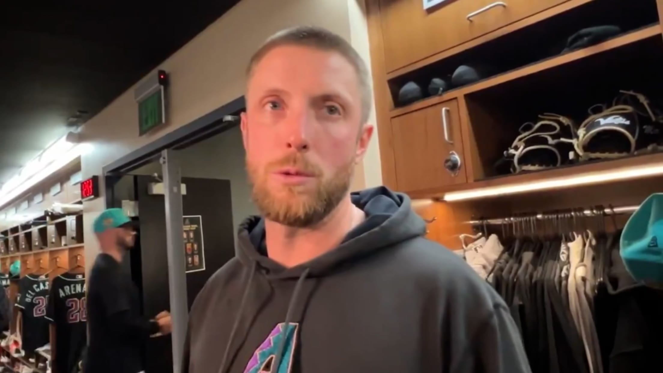 Merrill Kelly on being cautious with back injury