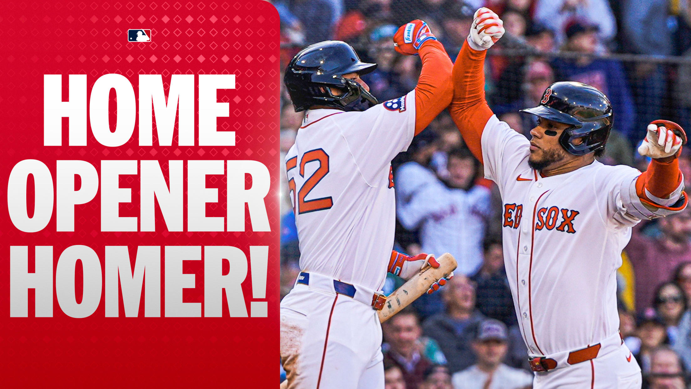 Willson Contreras' first homer as a Red Sox!