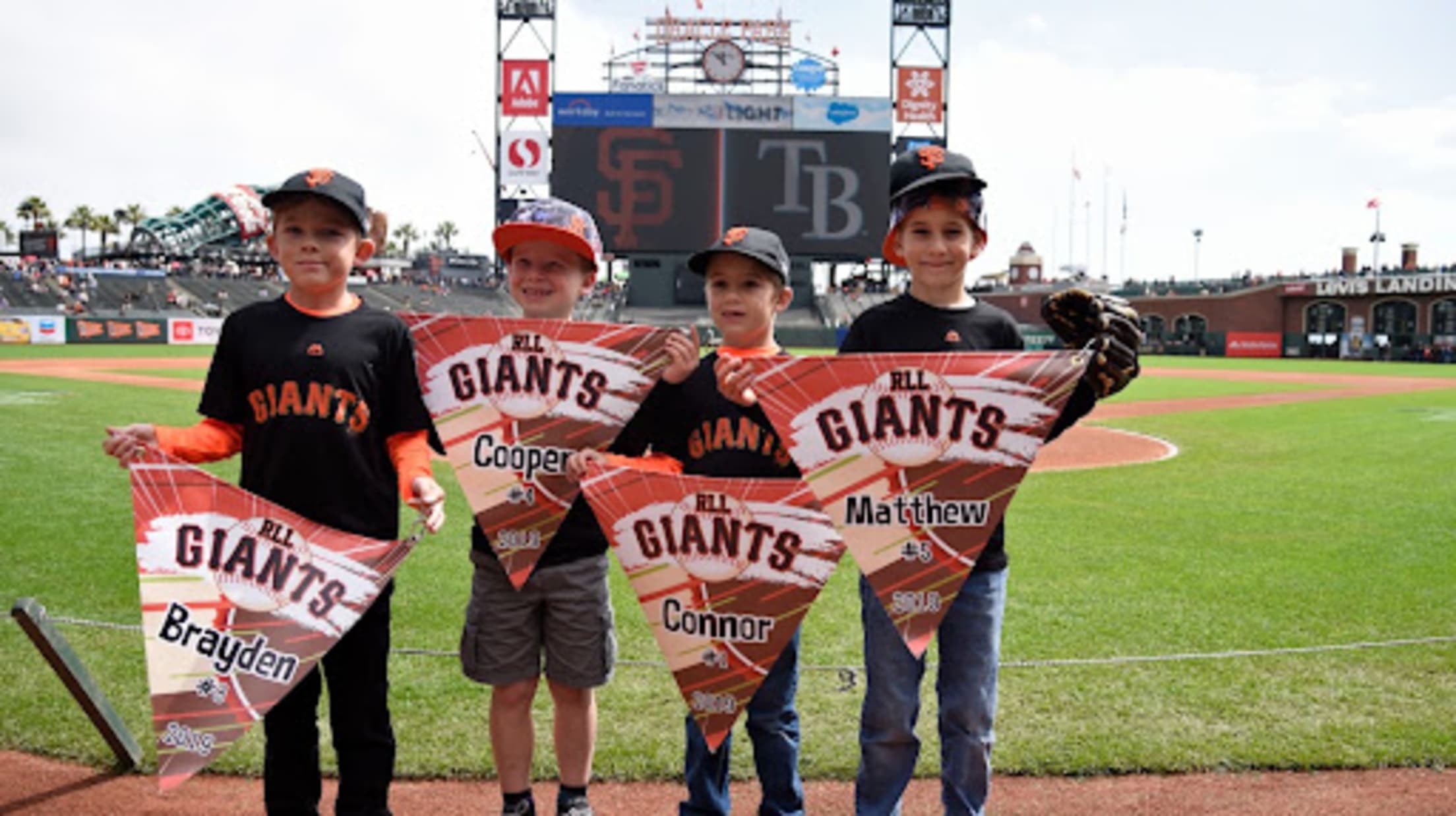 Sunday, April 26th: Little League Day at Oracle Park, home of the