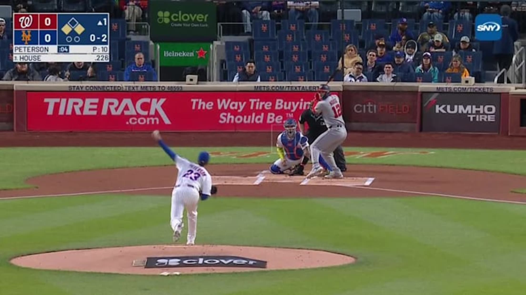 David Peterson strikes out Brady House