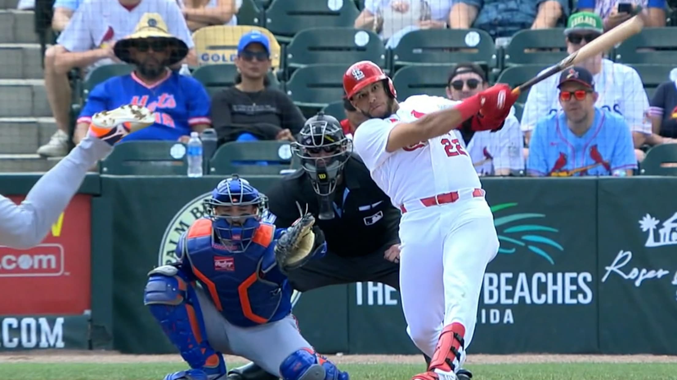 Joshua Baez's solo homer