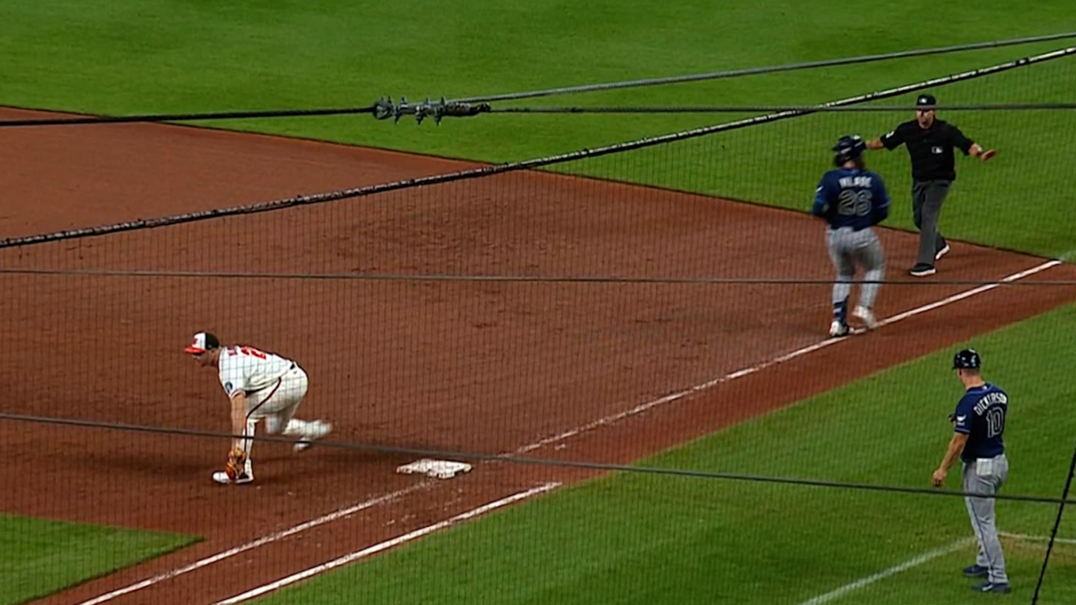 Ryan Vilade's RBI forceout
