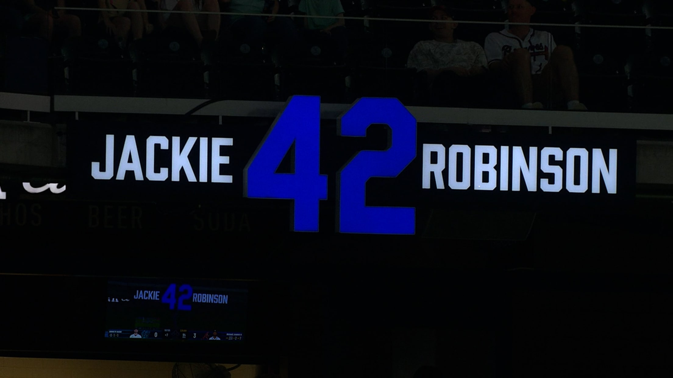 The Braves remember and honor Jackie Robinson