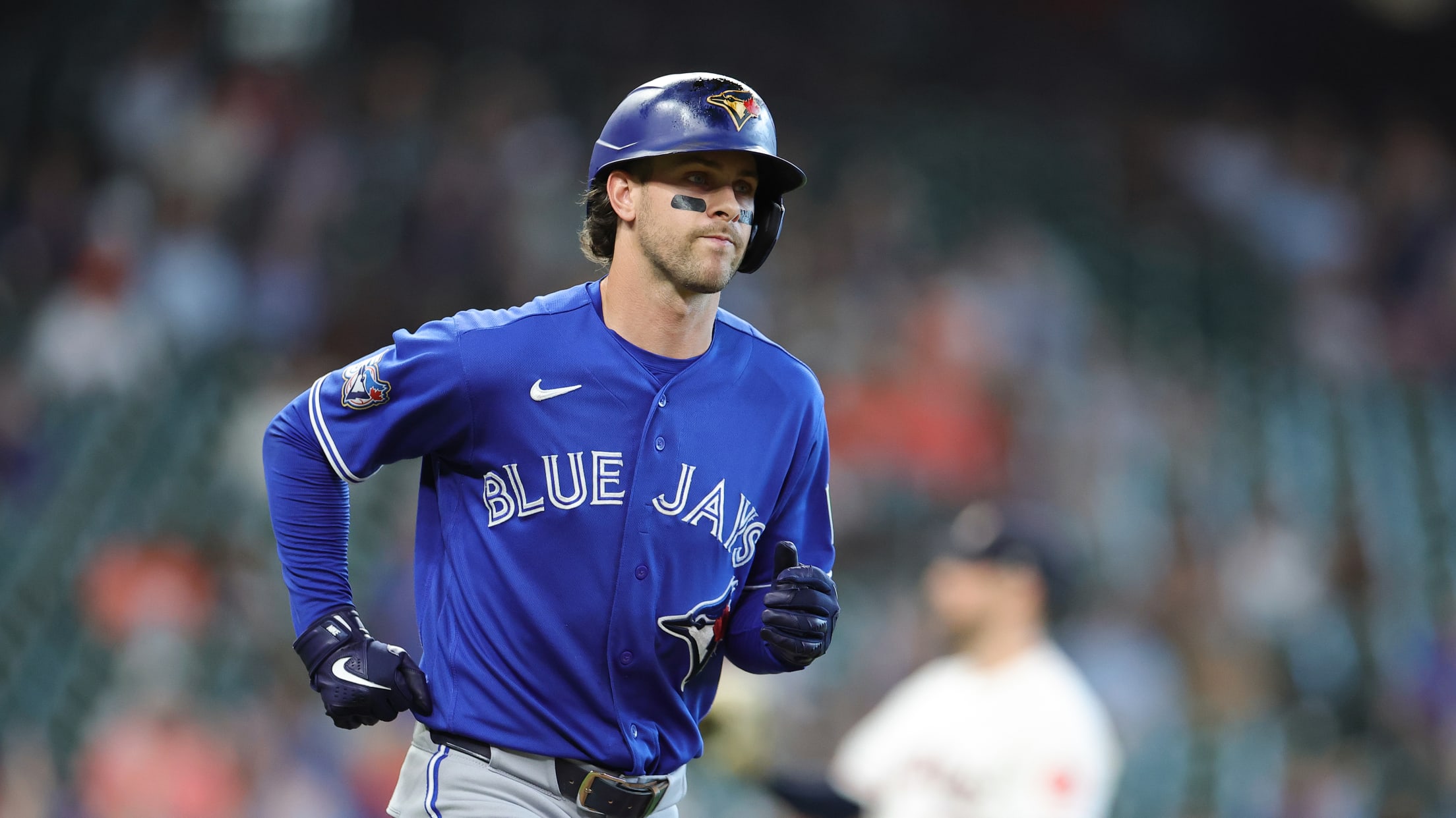Ernie Clement's go-ahead two-run home run (9)
