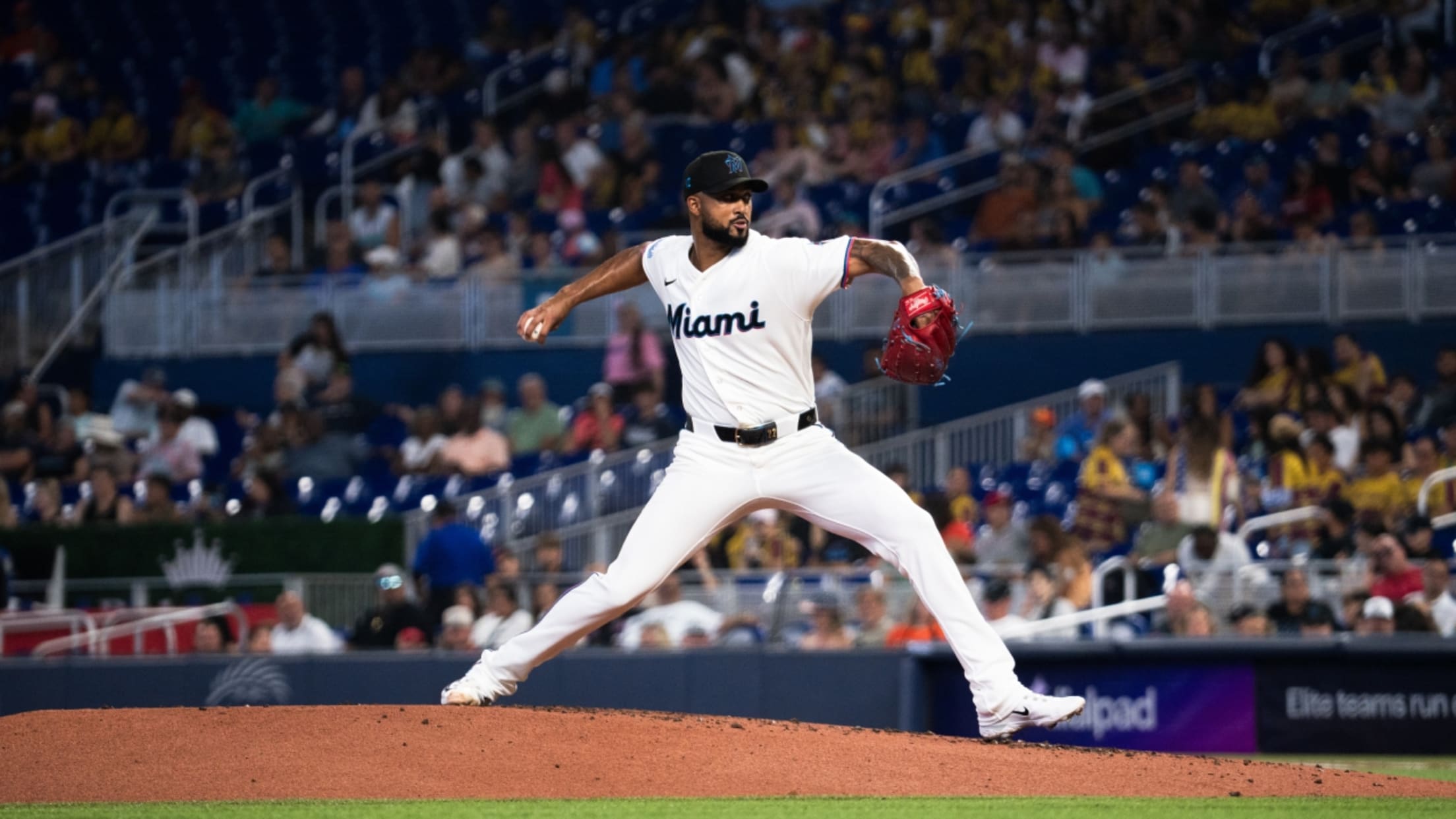 Sandy Alcantara's seven shutout innings