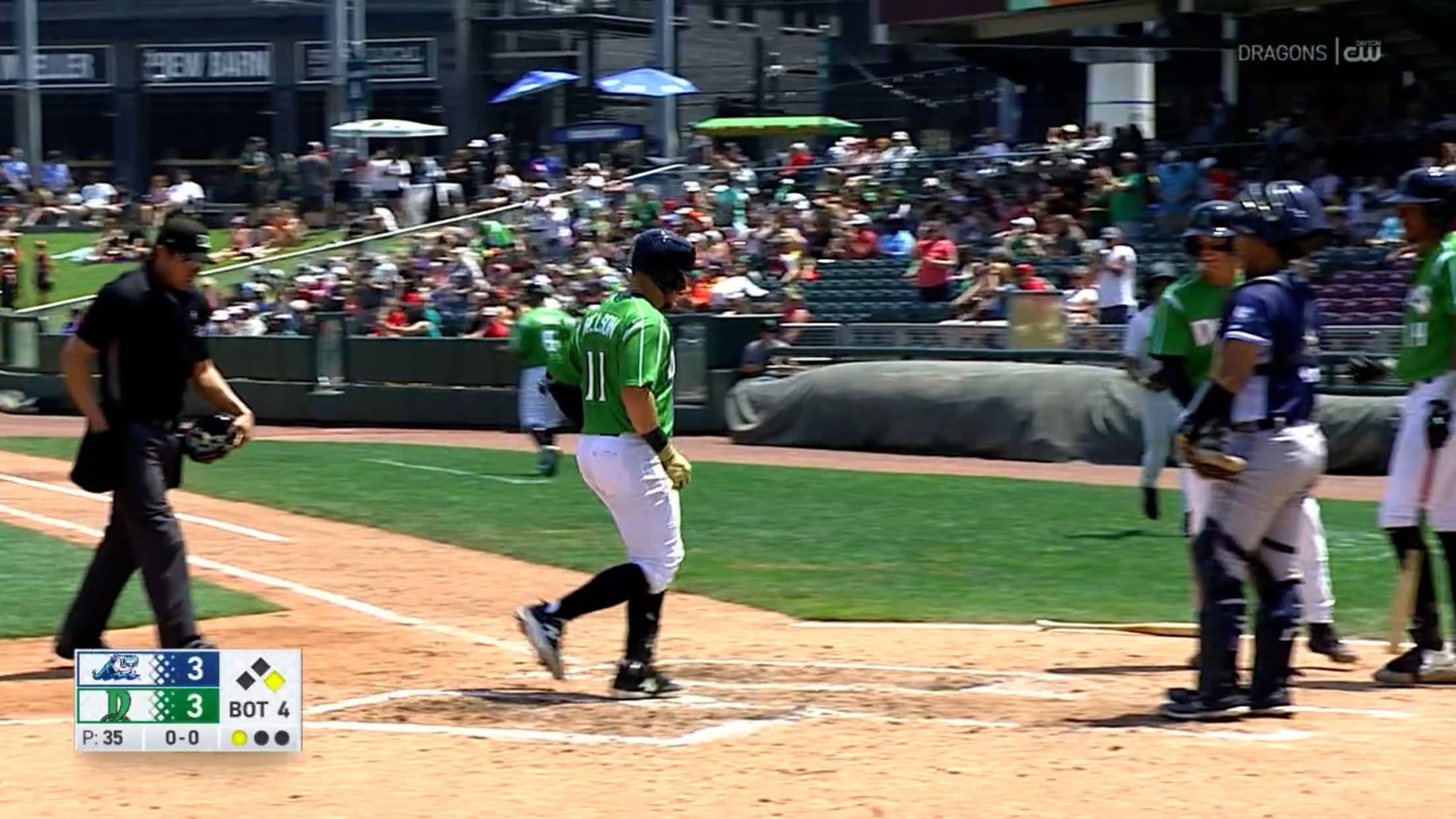 Matheu Nelson's two homer game