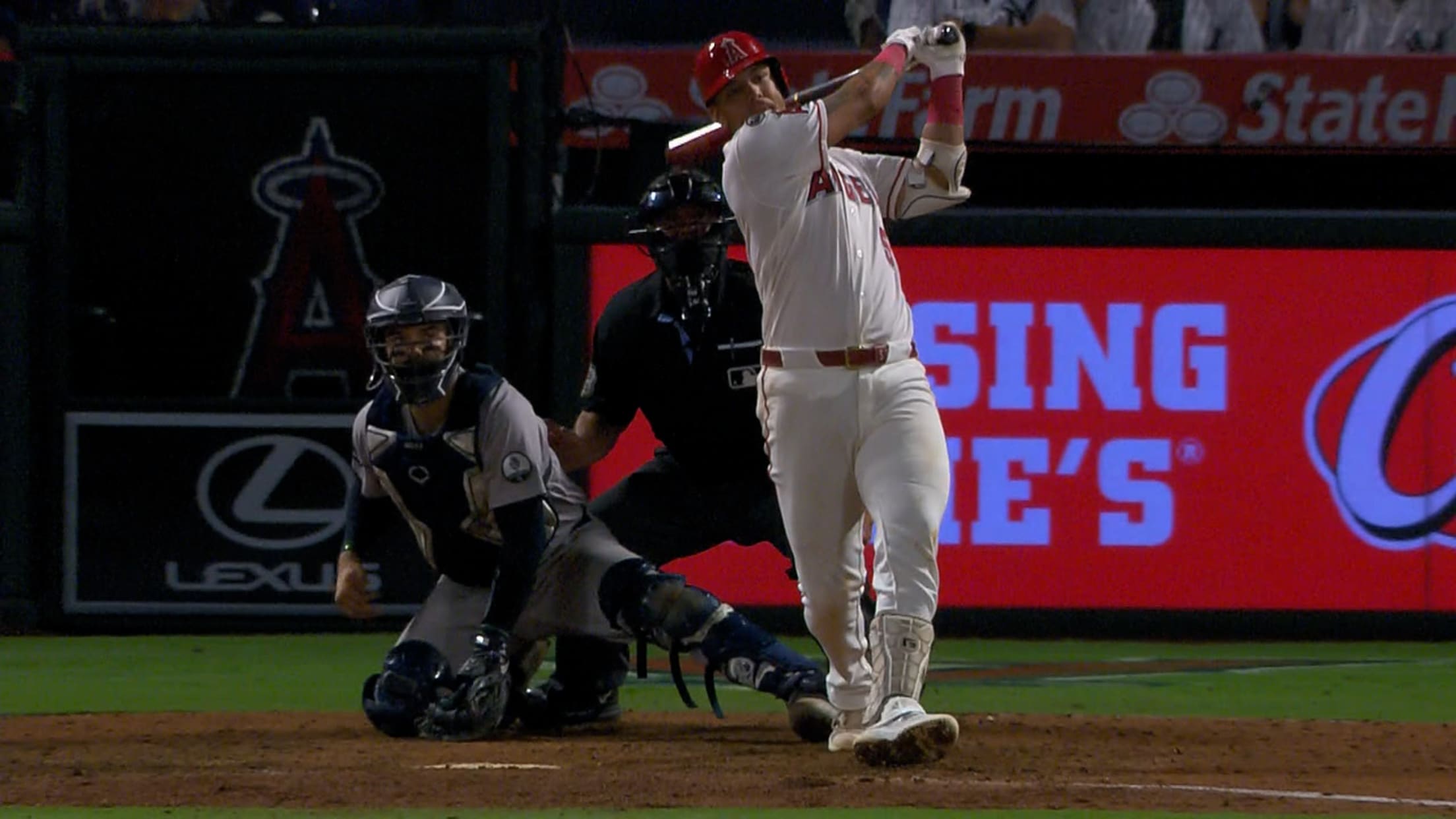 Vaughn Grissom's two-run double