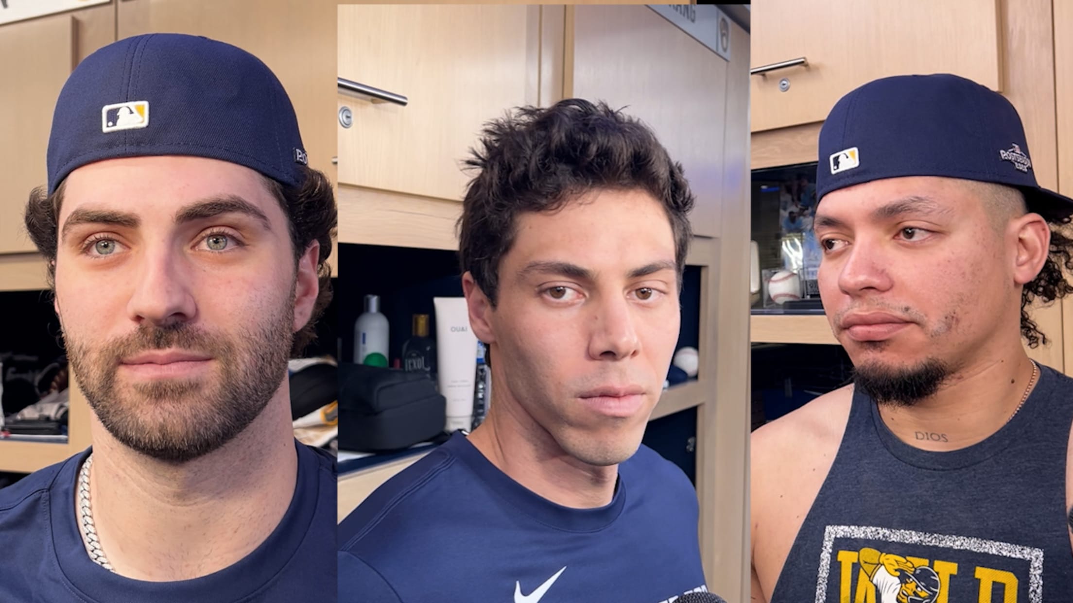 Brewers discuss NLDS expectations, winning moments