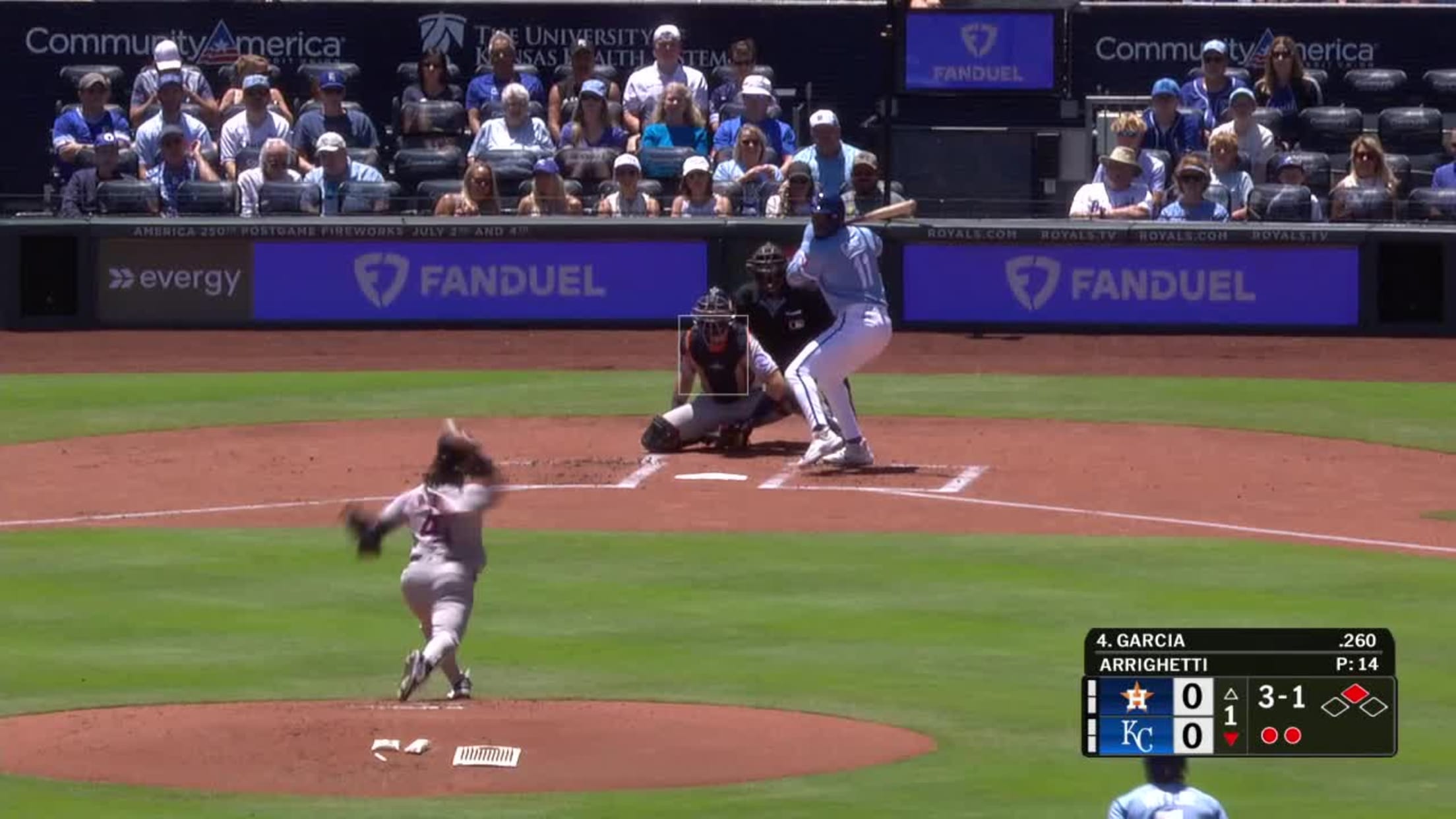Maikel Garcia's RBI single