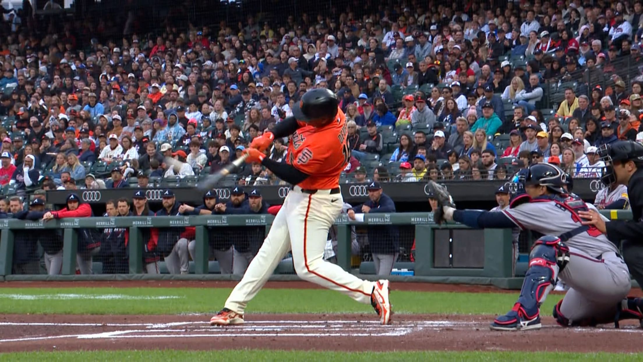Rafael Devers' RBI double