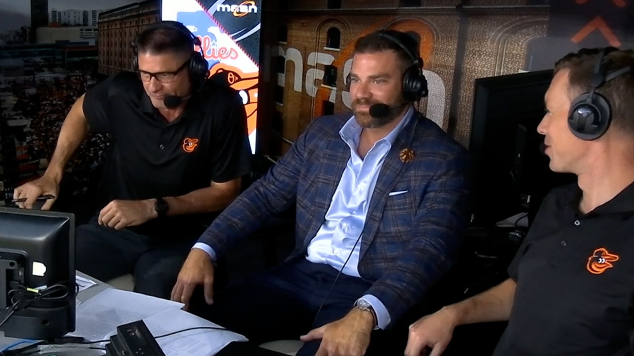 Chris Davis joins the broadcast booth