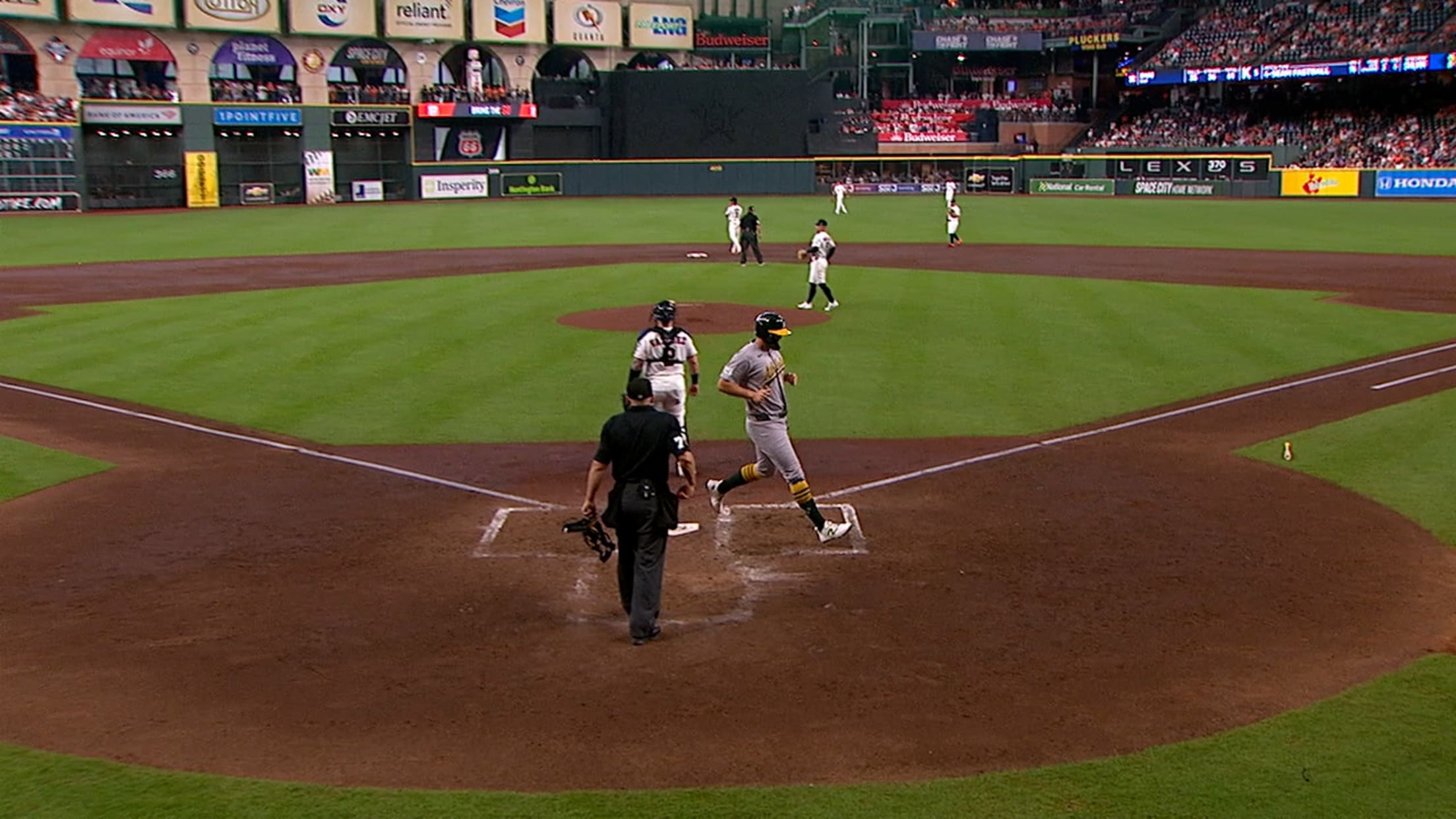 Tyler Soderstrom's RBI single
