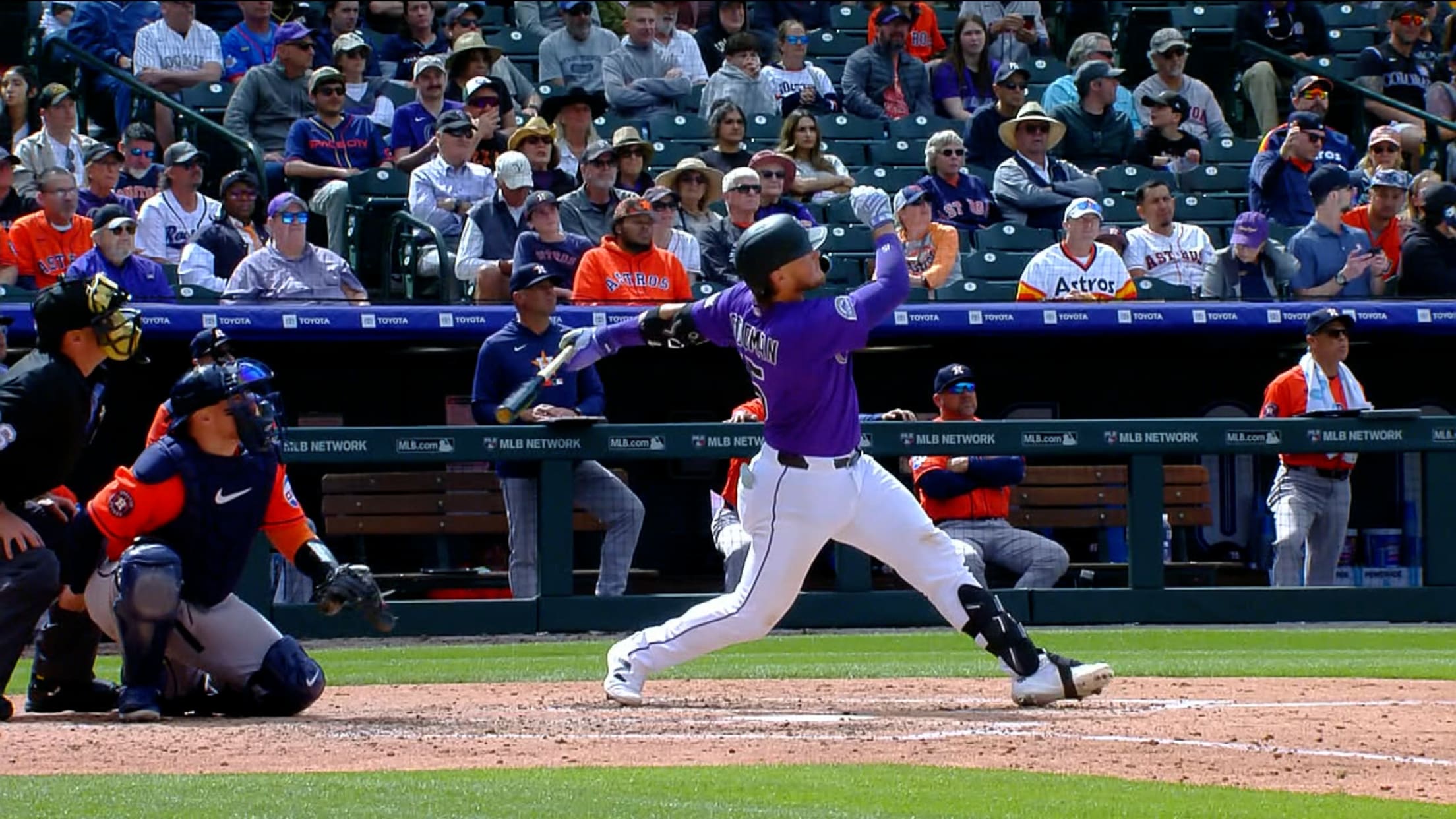 Hunter Goodman's solo homer (2)