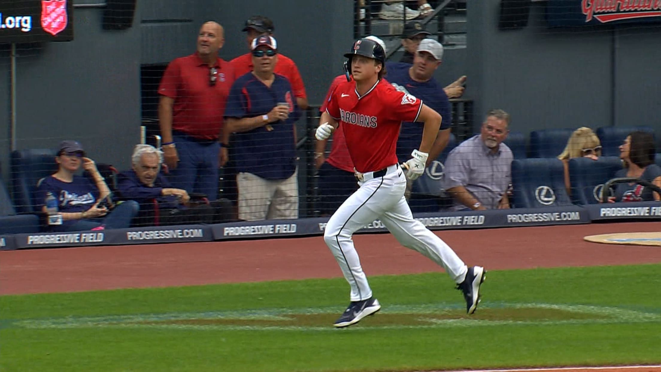 Petey Halpins' first two Major League home runs