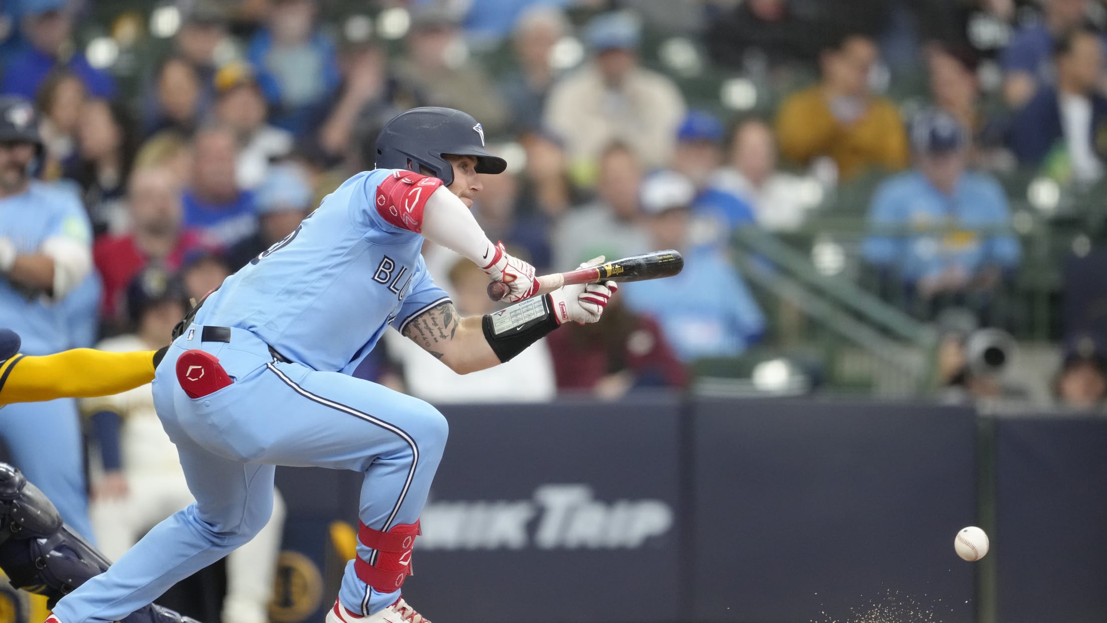 Tyler Heineman's sacrifice bunt