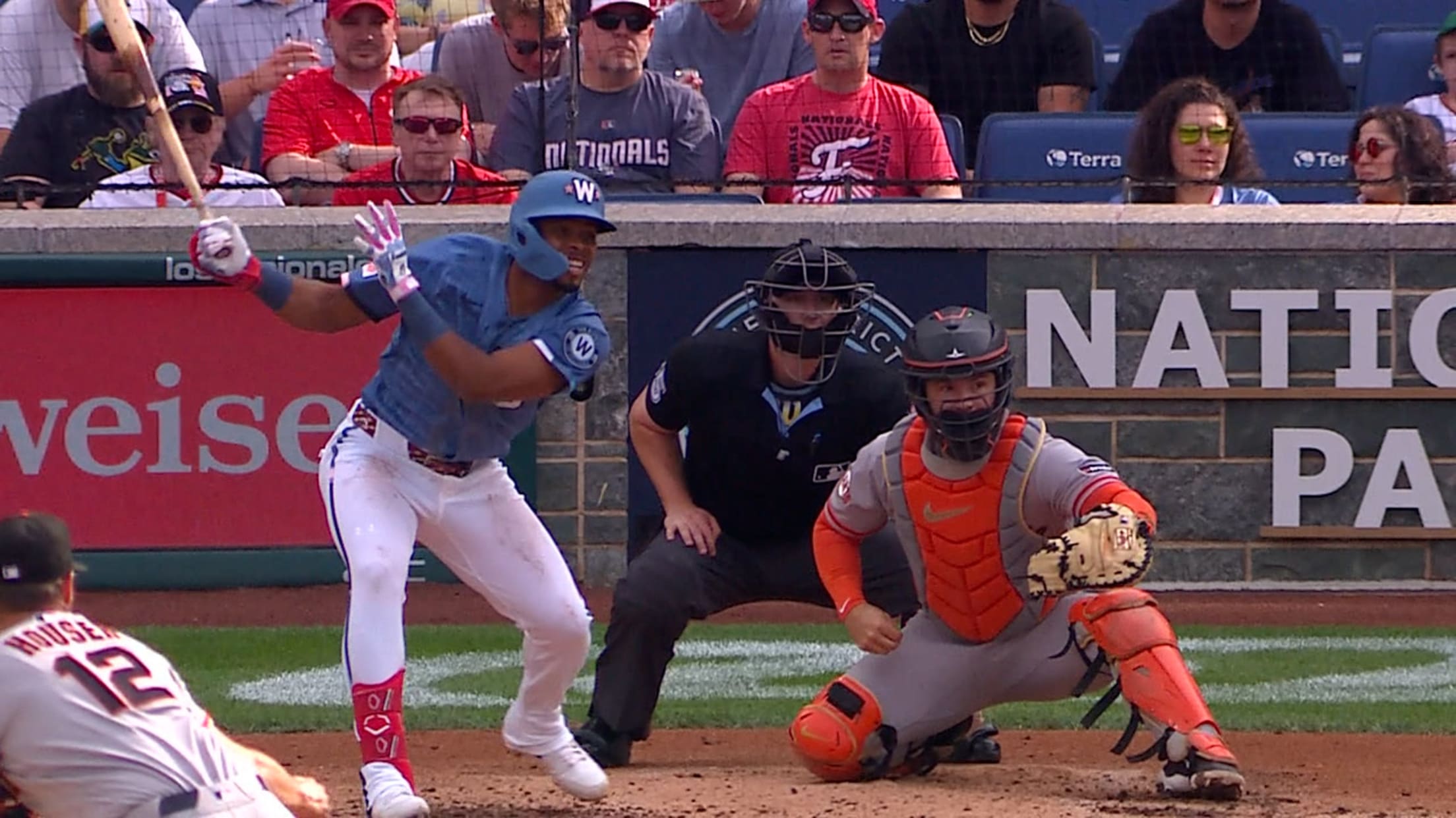 Nacionales marcan cuatro en el 2do