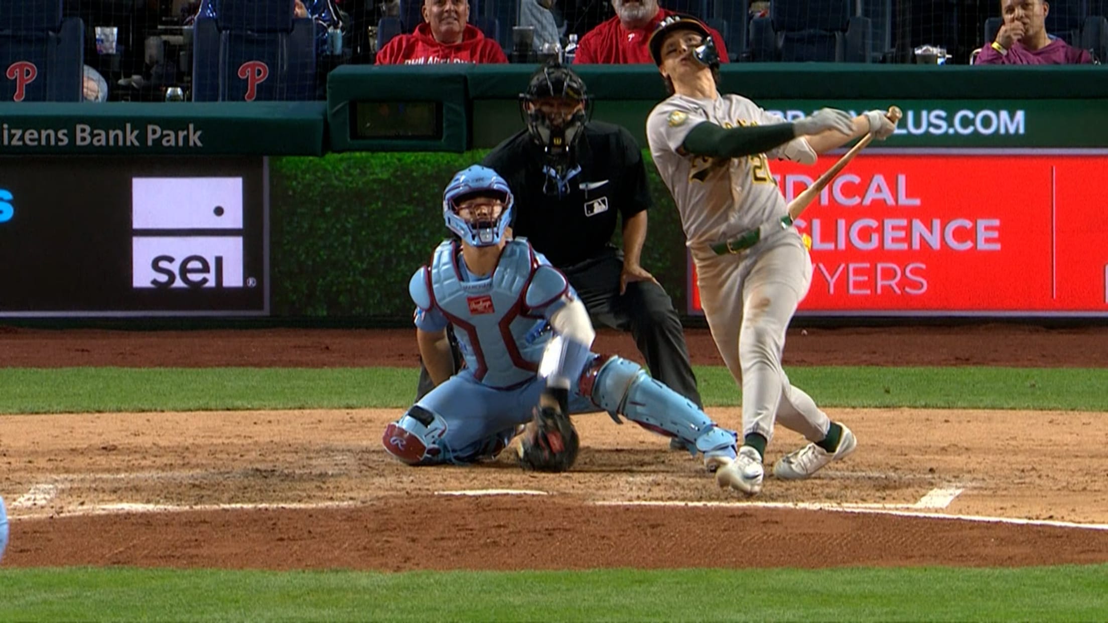 Zack Gelof's two-run homer (3)