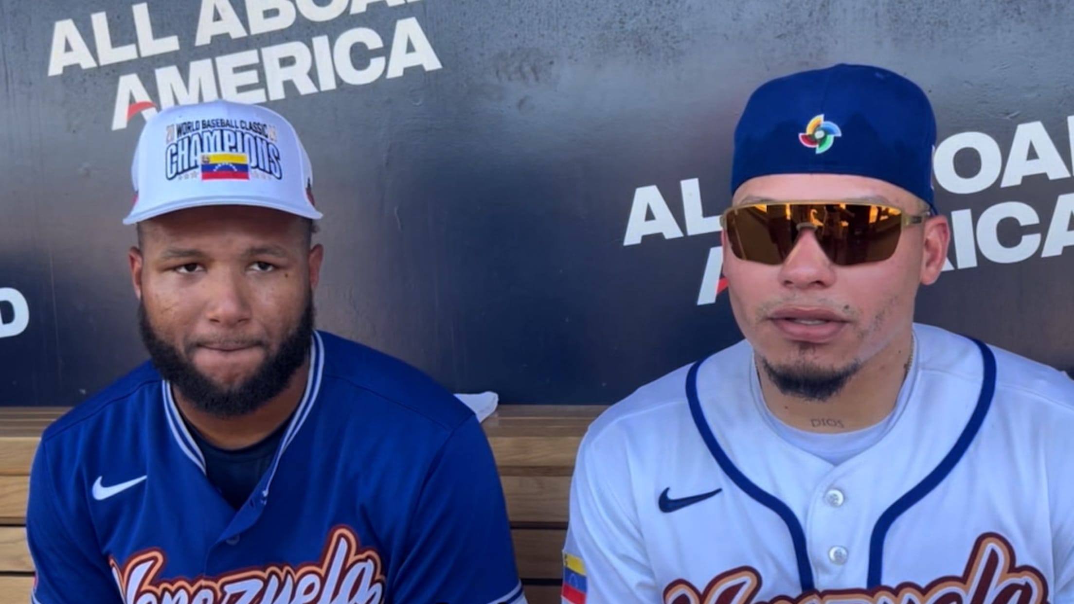 Chourio, Contreras on returning to camp as champs