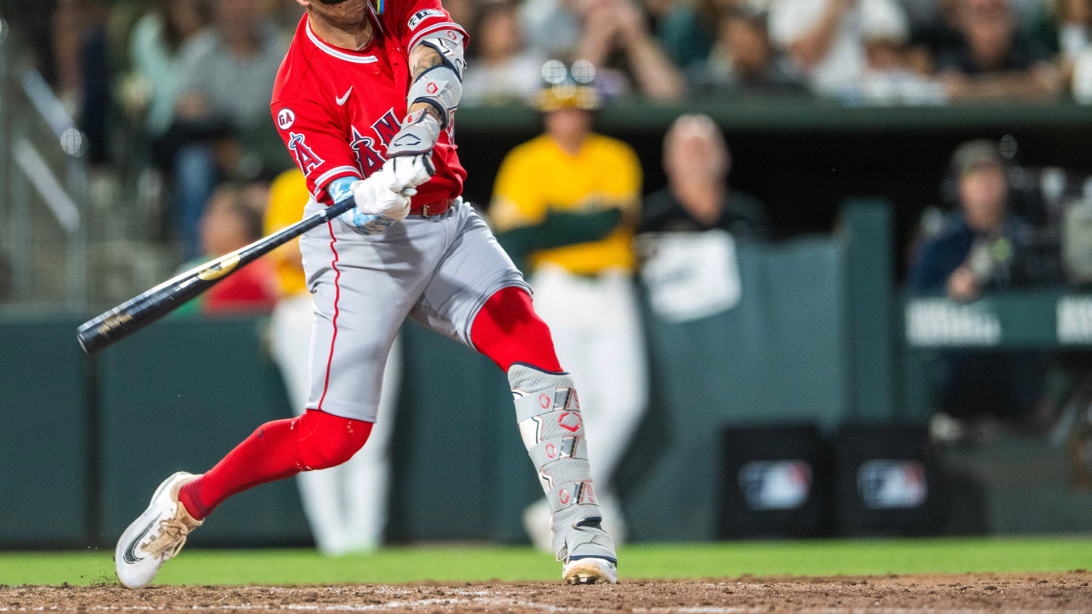 Zach Neto's two-run double