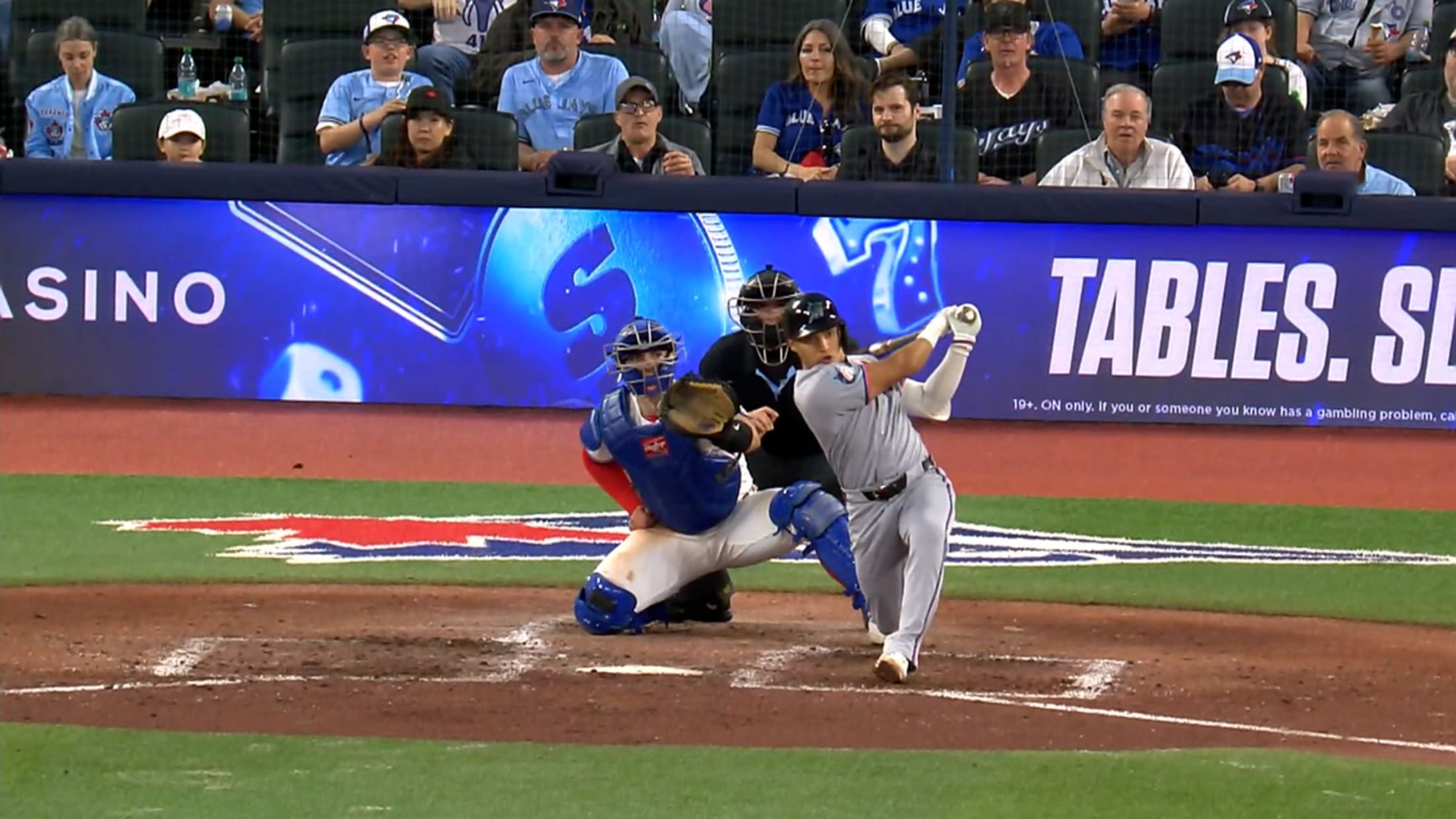 Javier Sanoja's two-run double