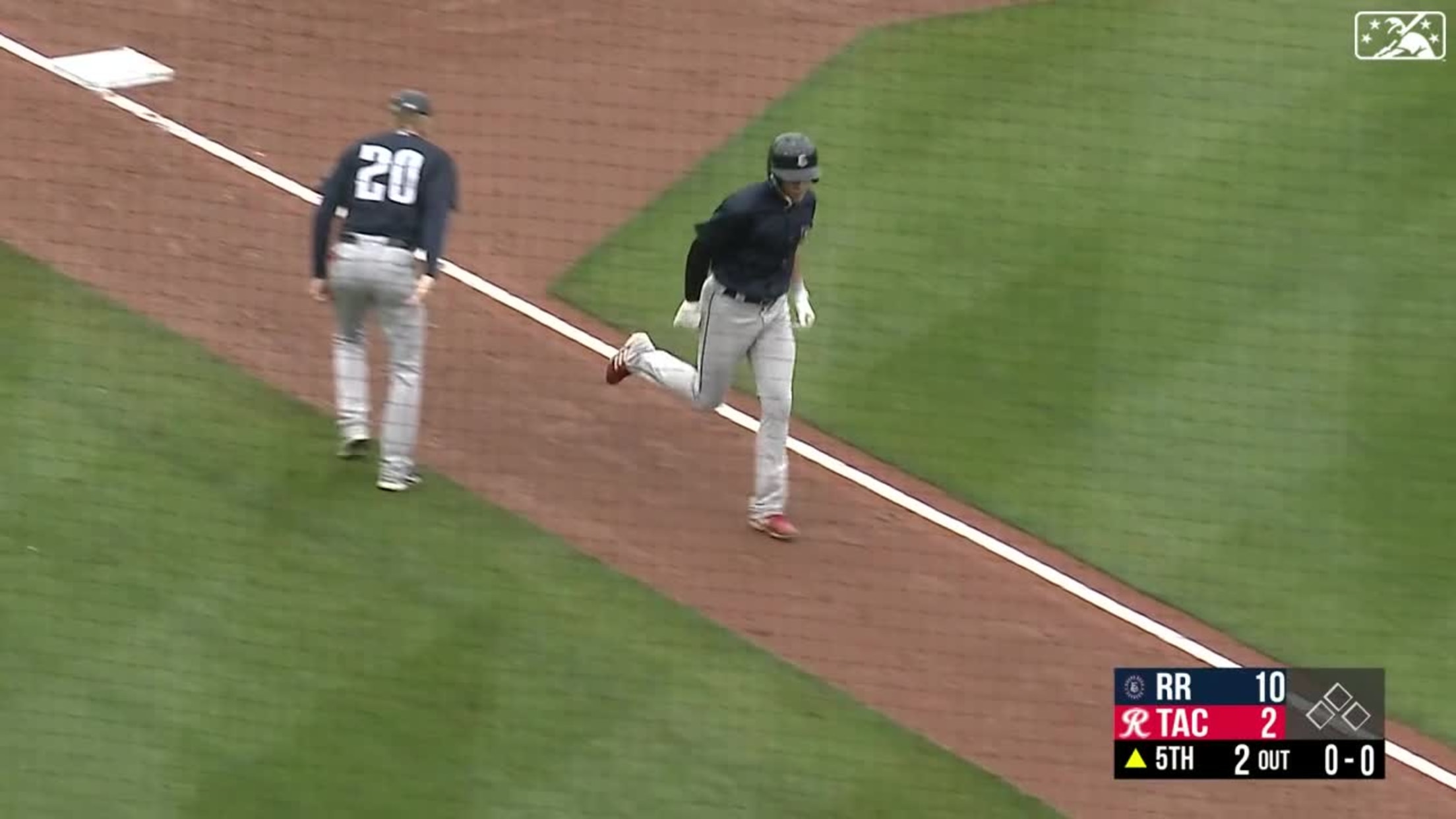 Dustin Harris' two-run home run