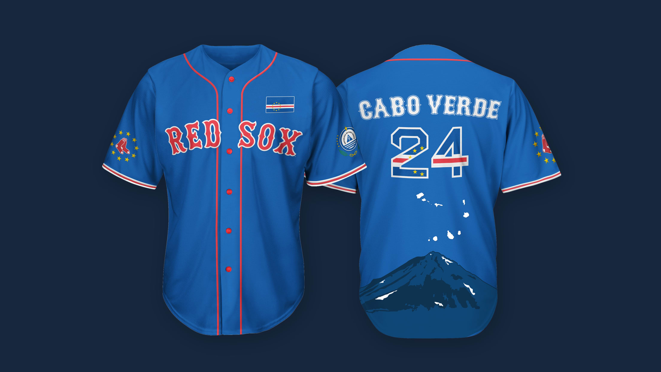 Cabo Verde Celebration Boston Red Sox