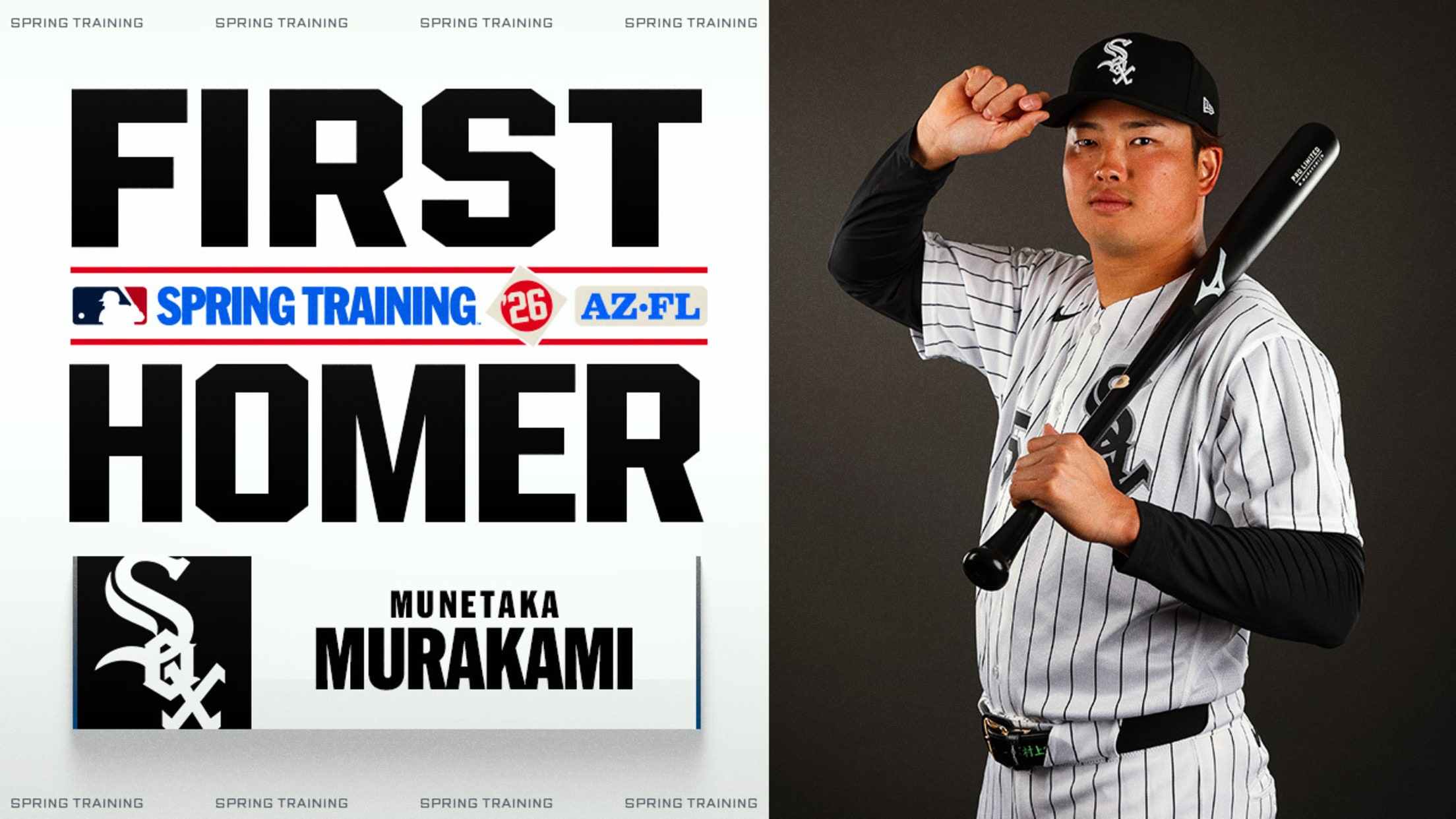 Munetaka Murakami's first White Sox home run
