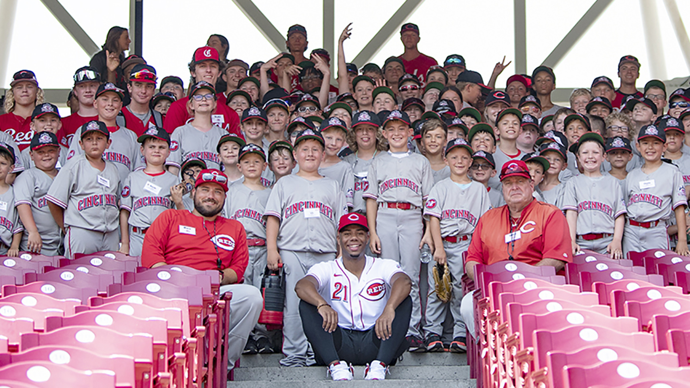 Cincinnati Reds Kids in Cincinnati Reds Team Shop 