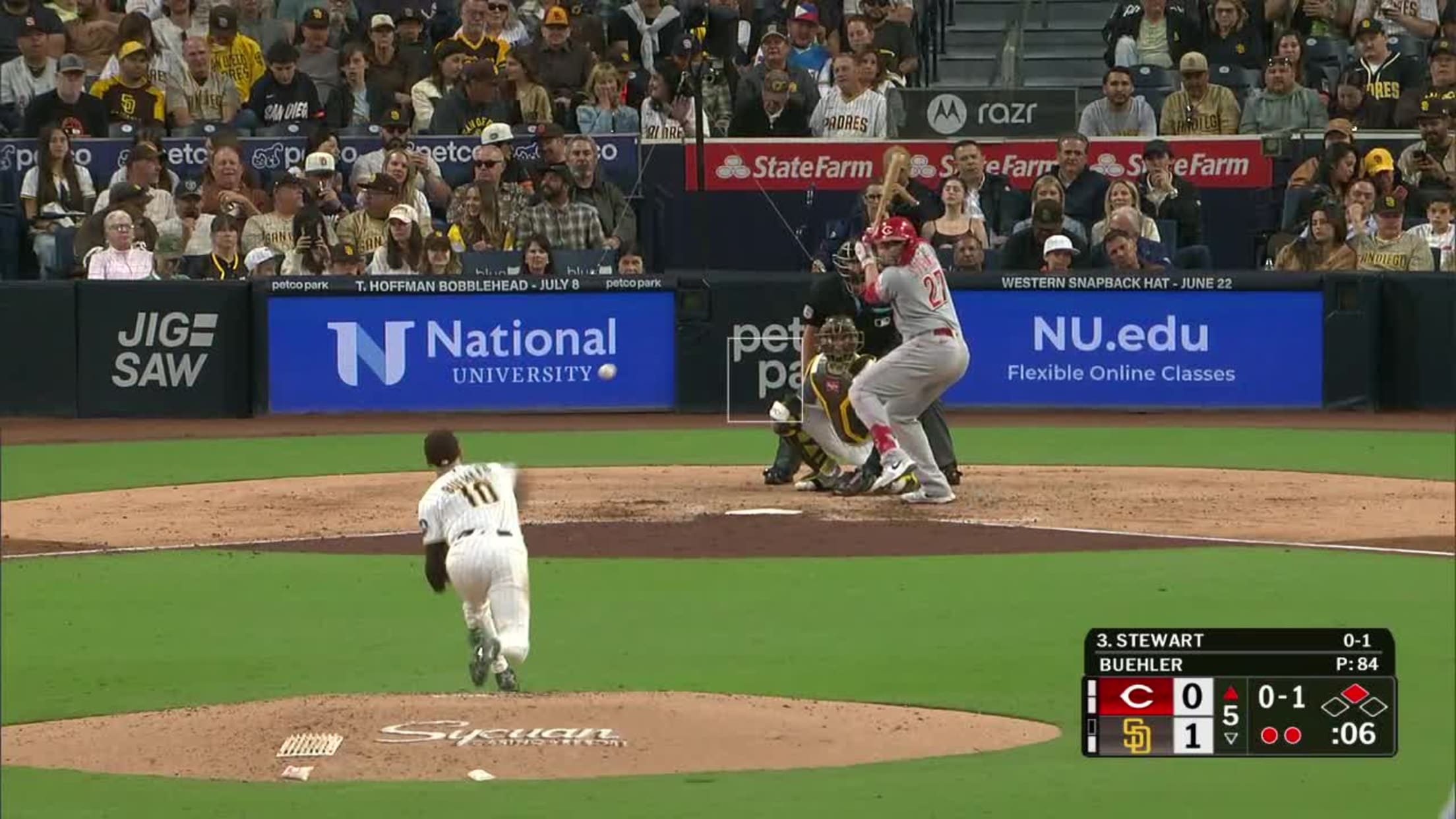 Sal Stewart's RBI single