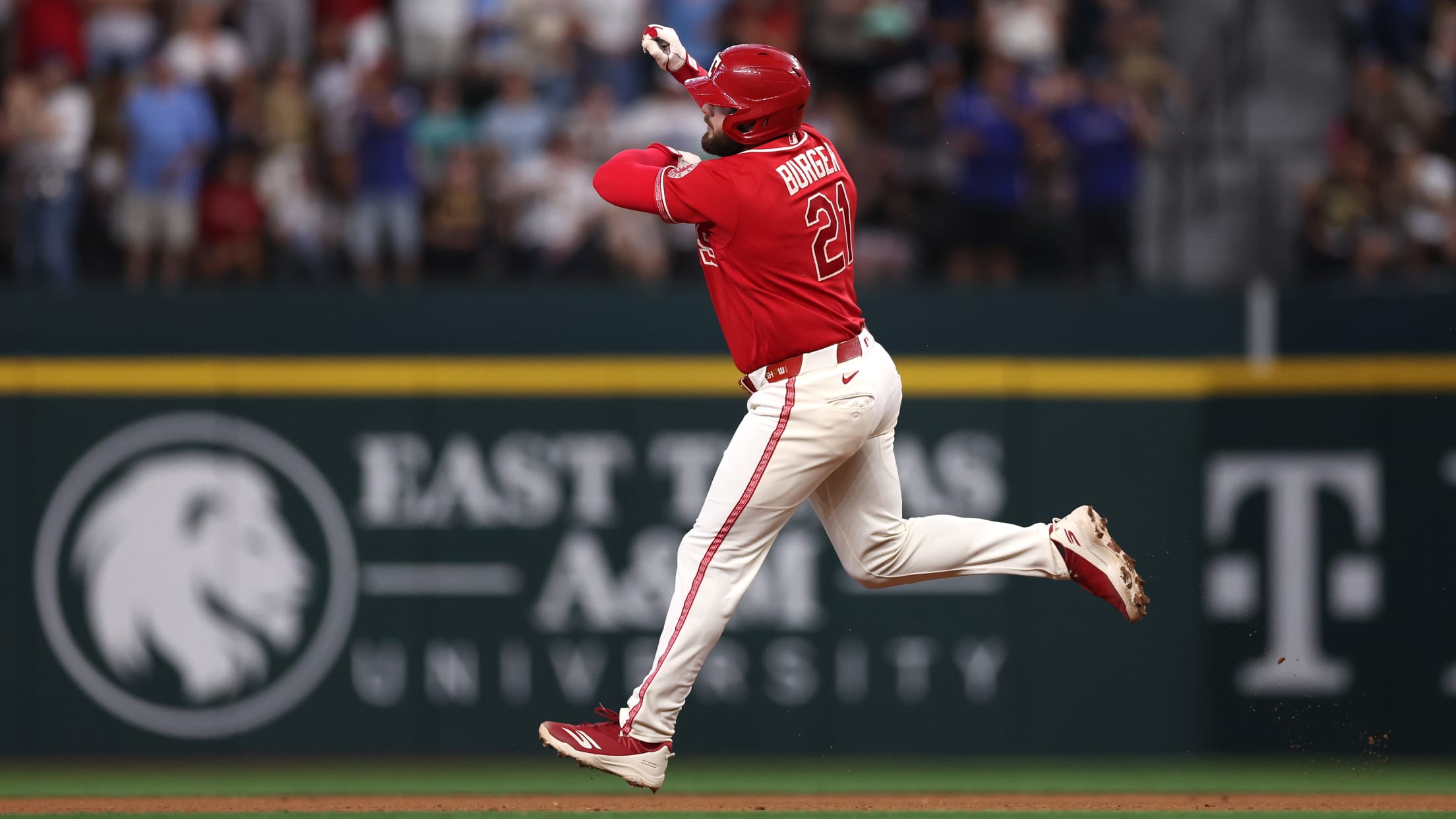 Jake Burger's go-ahead two-run homer (13)
