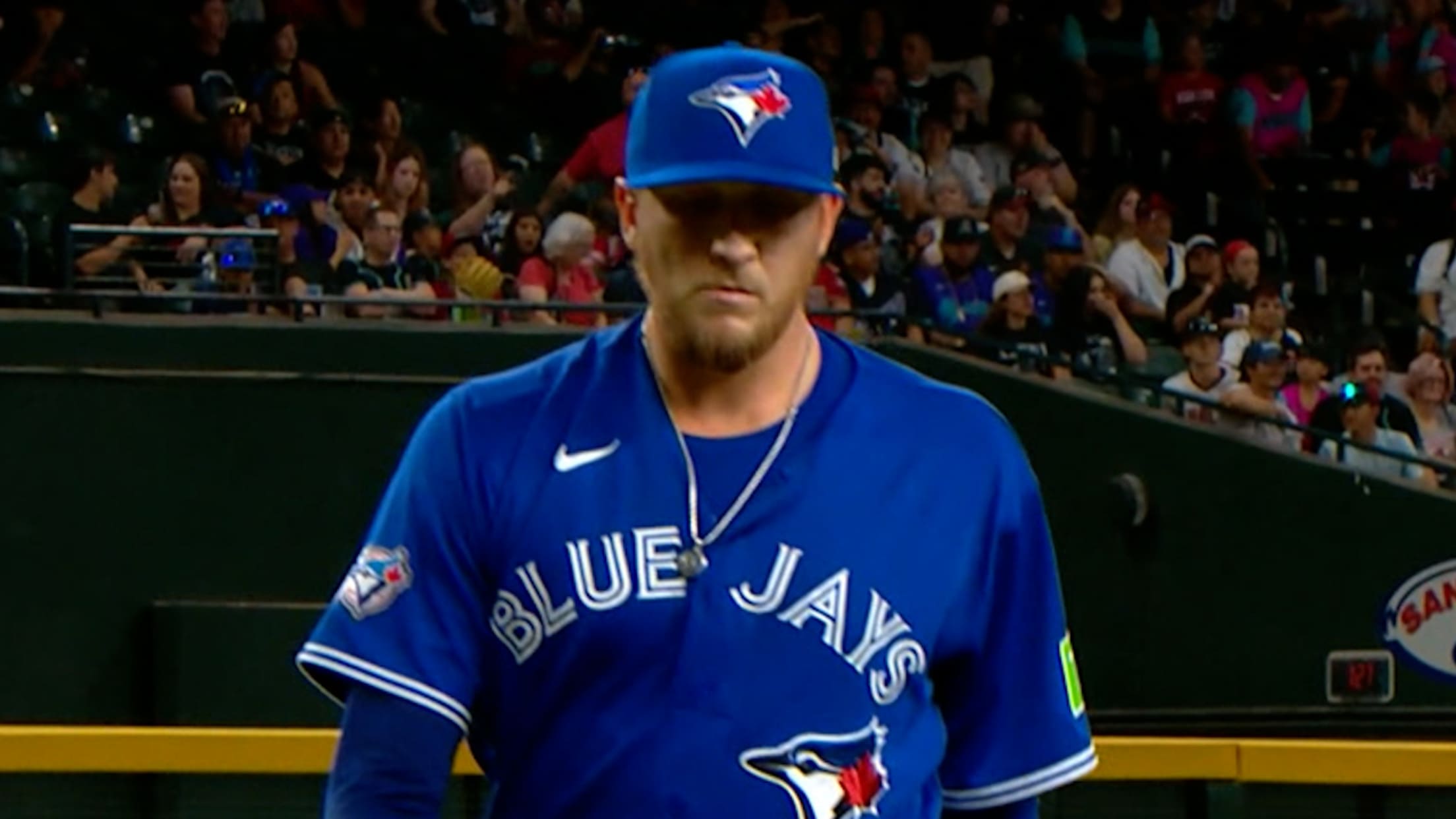 Jeff Hoffman poncha a Del Castillo 