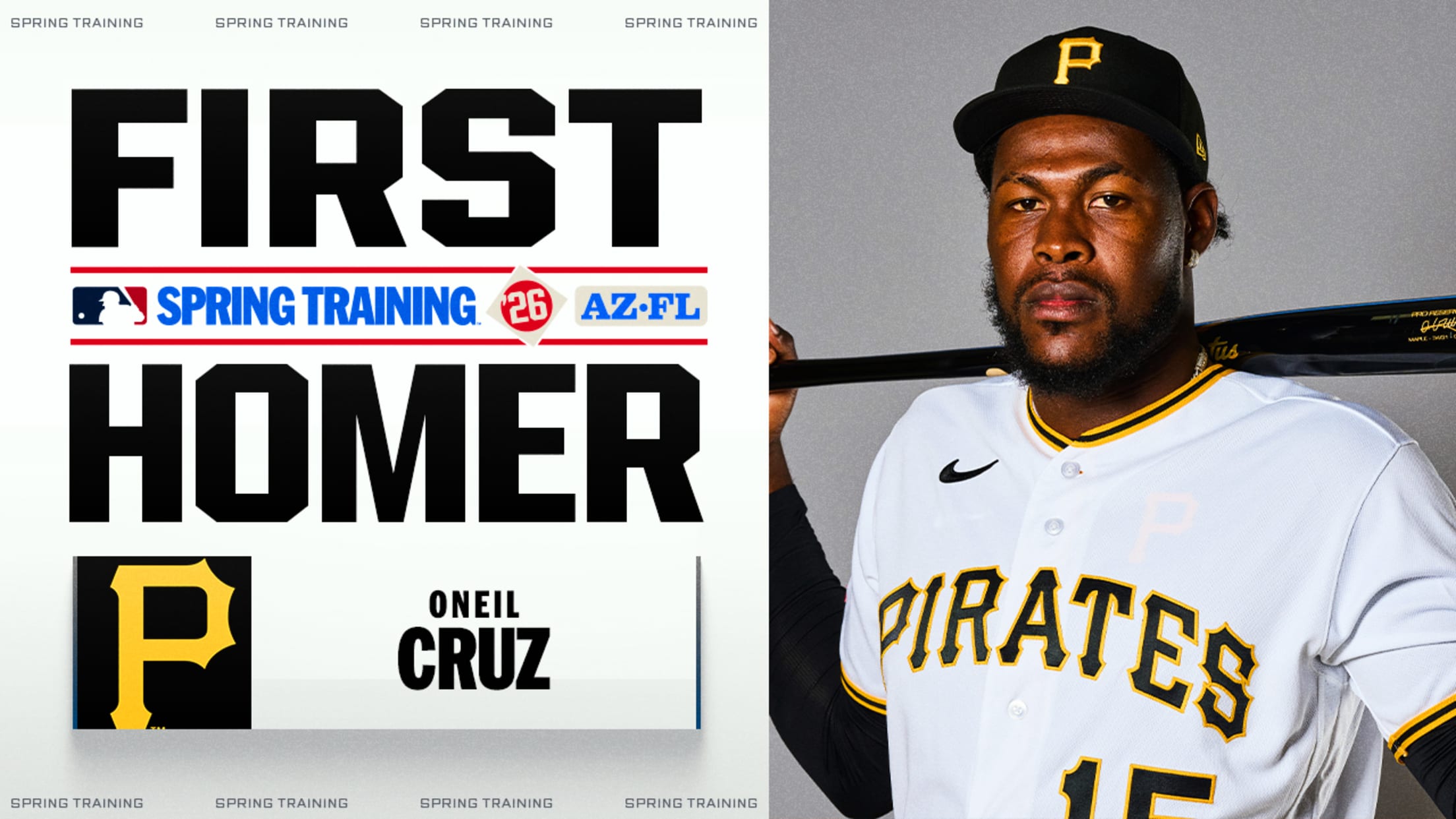 Oneil Cruz's first homer of Spring Training