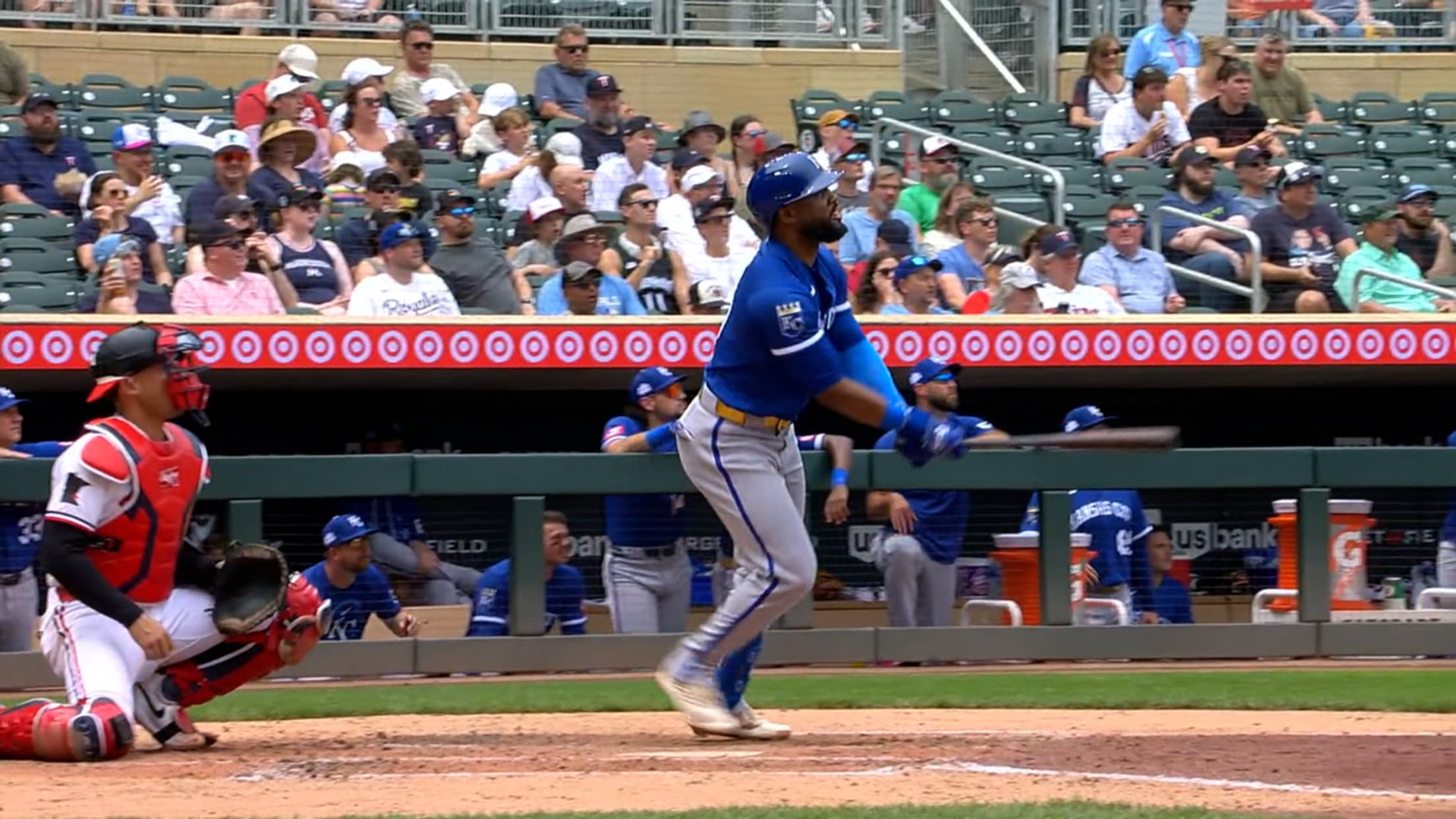 Jonrón de tres carreras de Starling Marte (1)