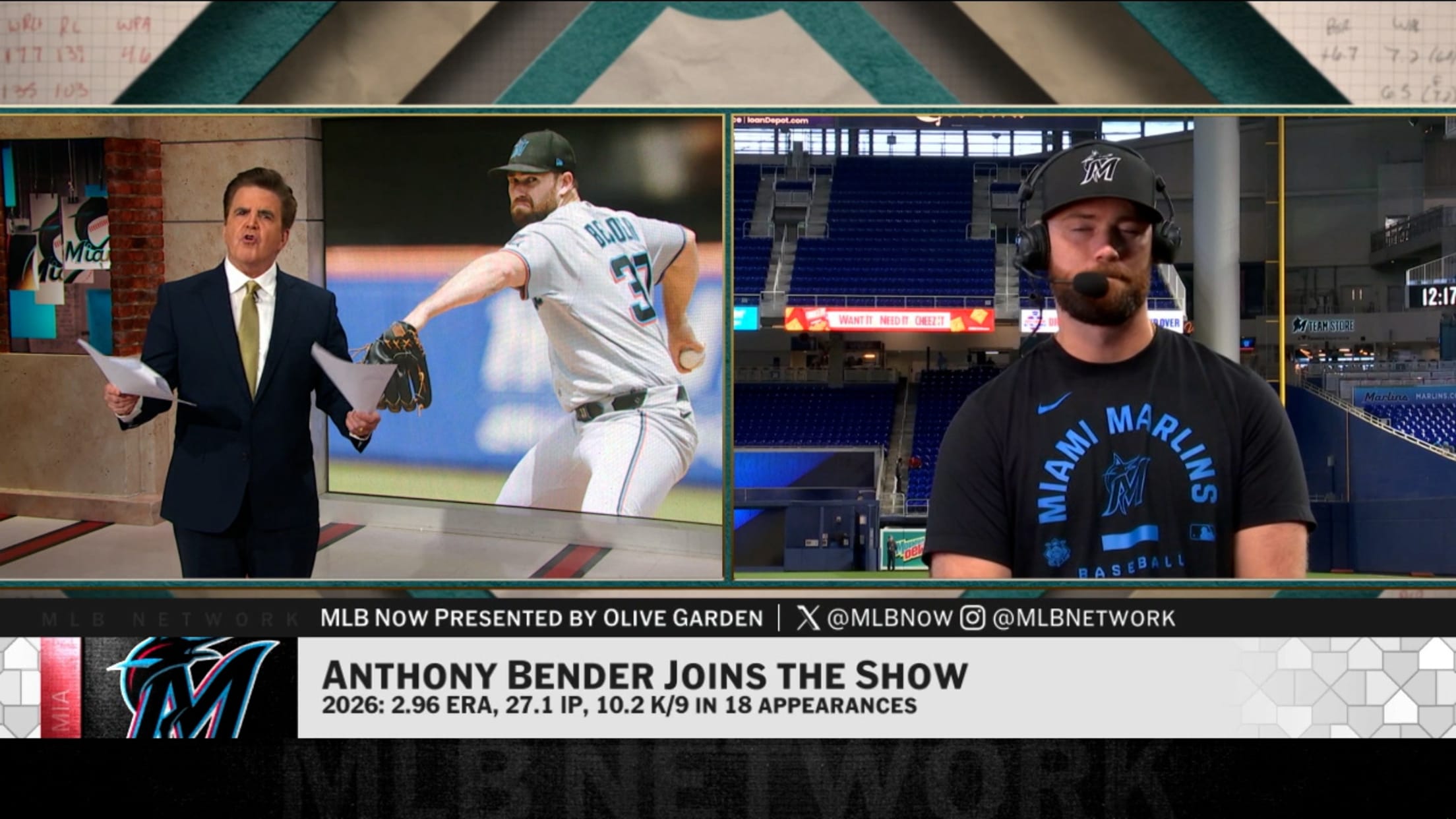 Anthony Bender joins MLB Now