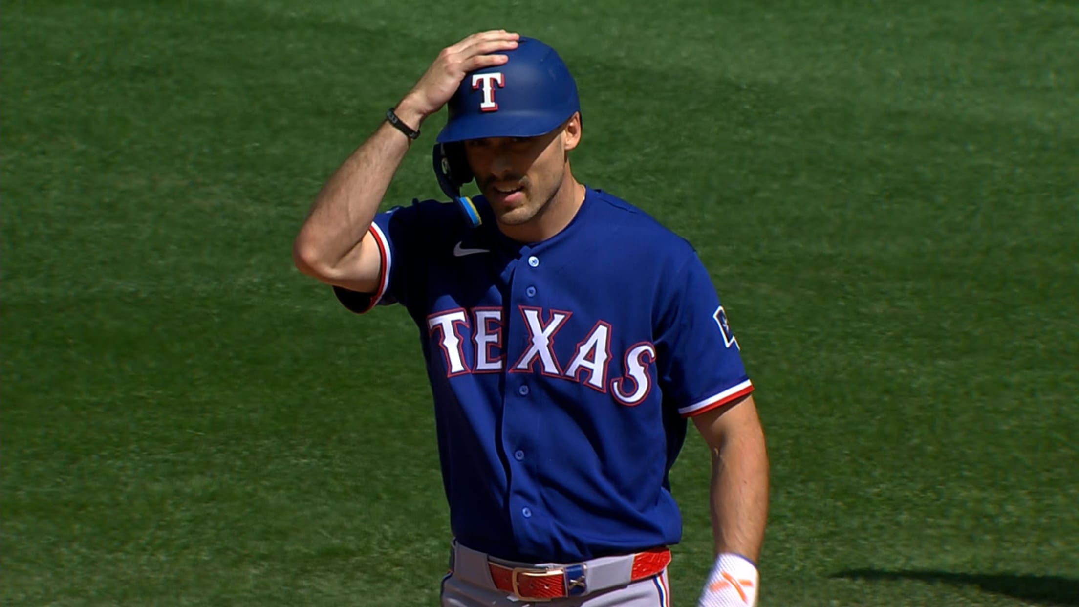 Evan Carter's RBI double