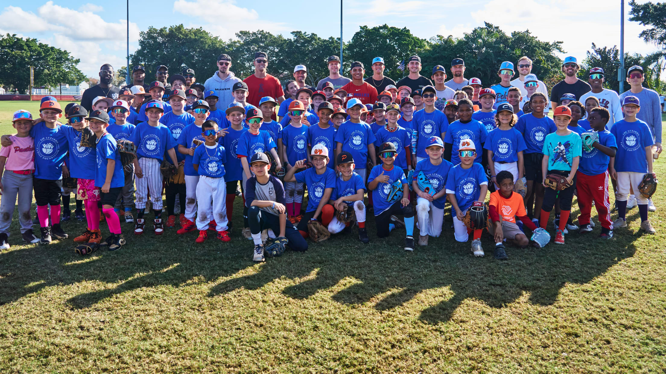 Jesus Luzardo - Baseball Youth Clinic Photos 18