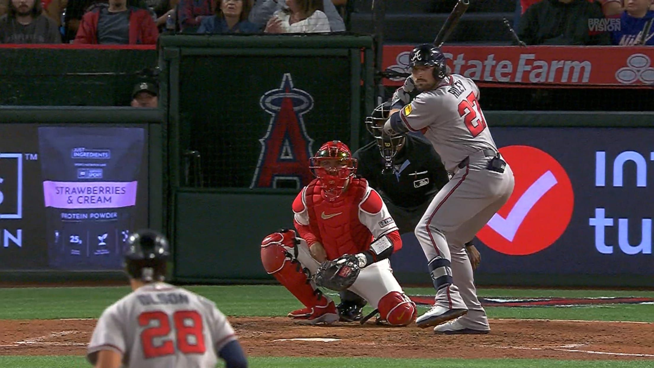 Austin Riley's RBI single