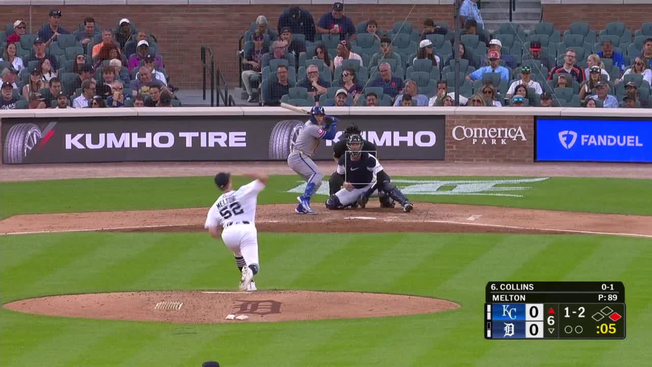 Isaac Collins' two-run homer (6)